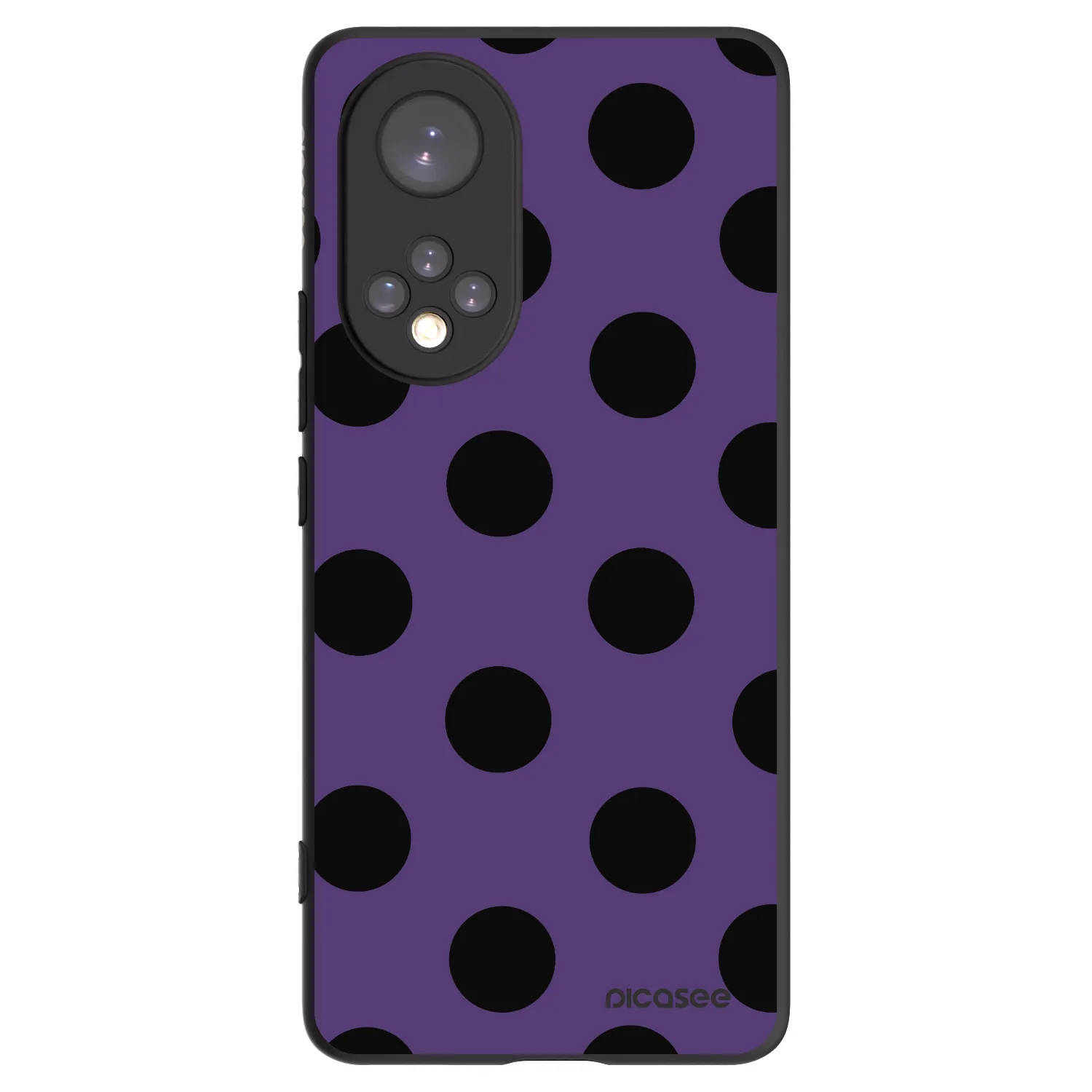 Picasee fekete szilikon tok az alábbi mobiltelefonokra Honor 50 5G - Big flickers 2