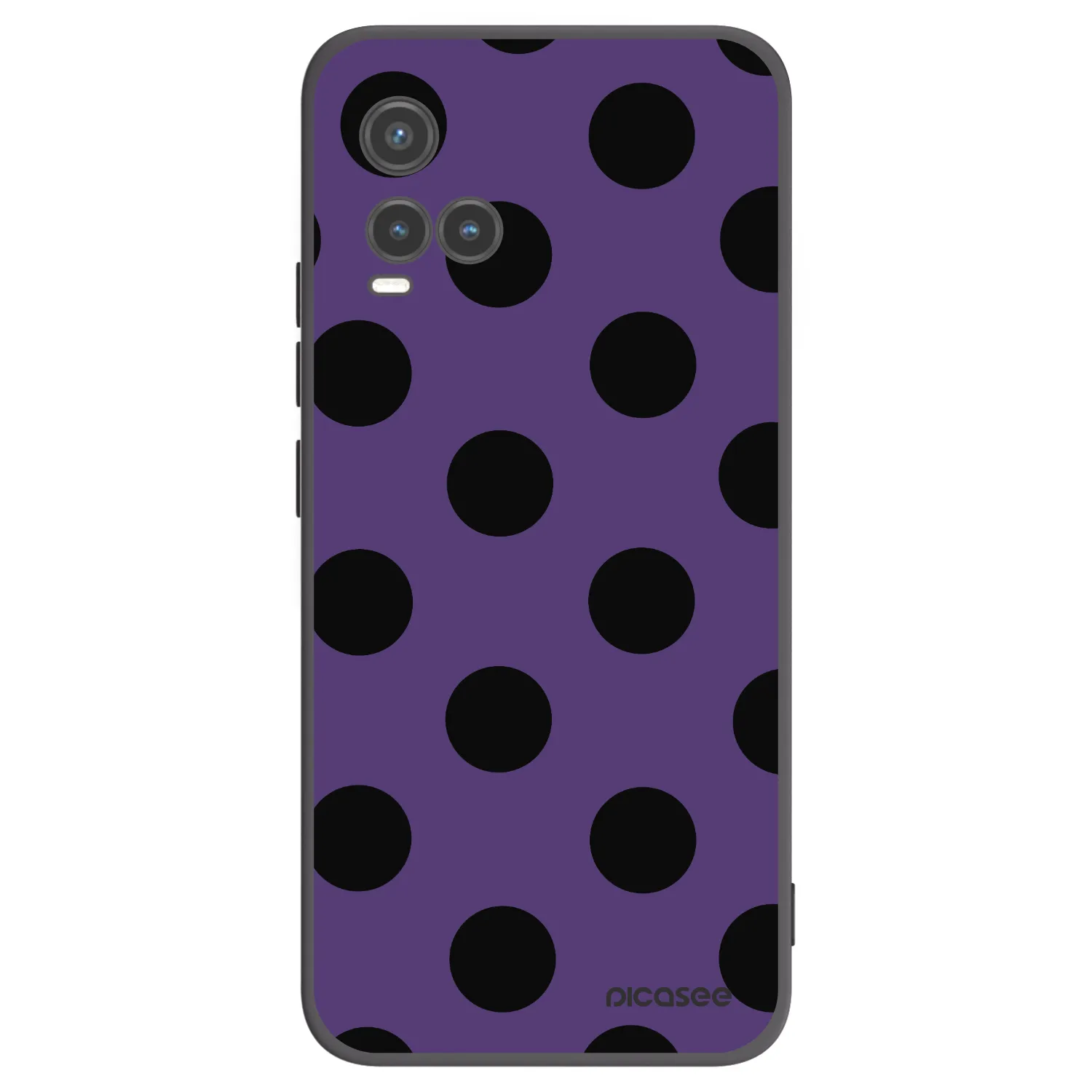 Picasee fekete szilikon tok az alábbi mobiltelefonokra Vivo Y33s - Big flickers 2