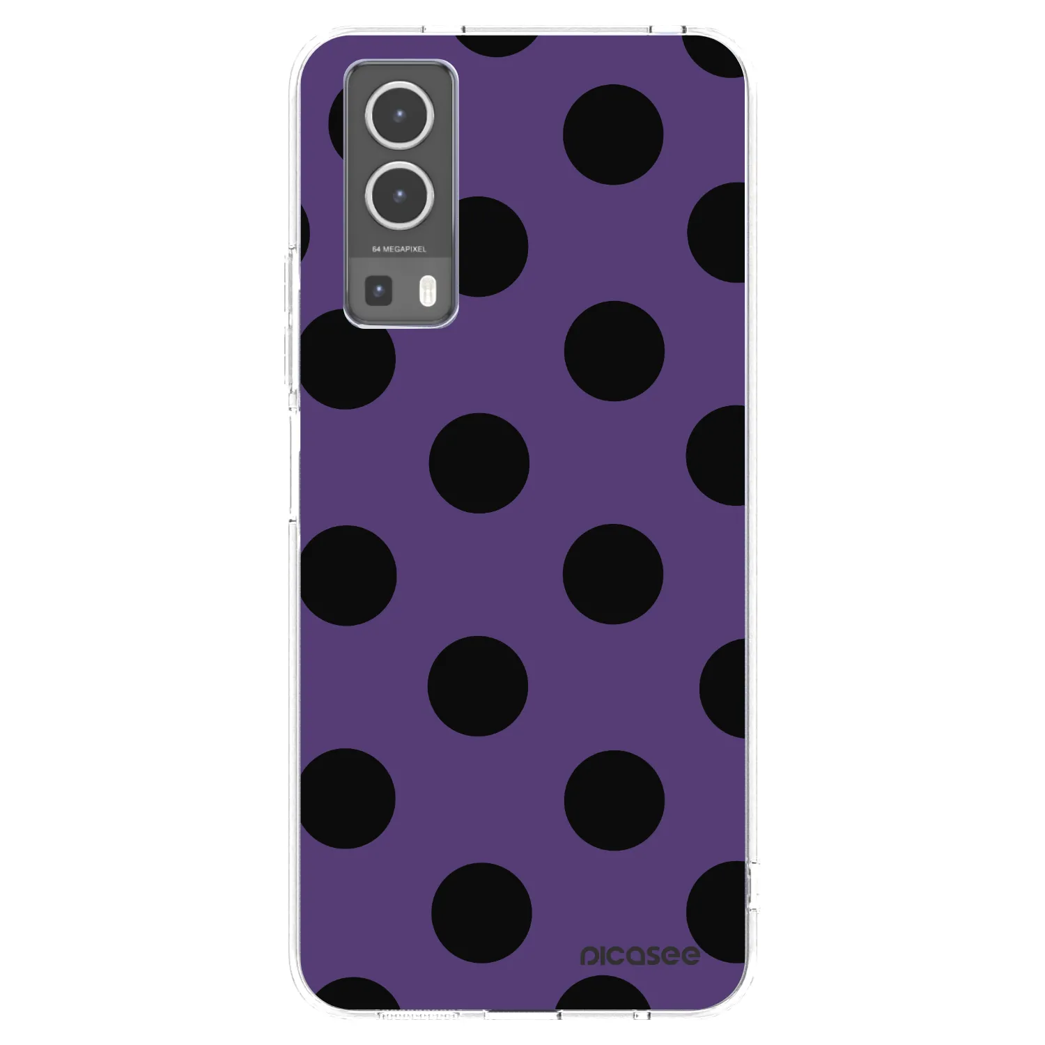Picasee átlátszó szilikon tok az alábbi mobiltelefonokra Vivo Y72 5G - Big flickers 2