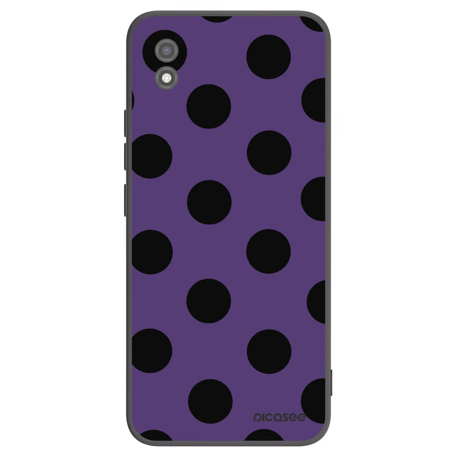 Picasee fekete szilikon tok az alábbi mobiltelefonokra Realme C11 (2021) - Big flickers 2