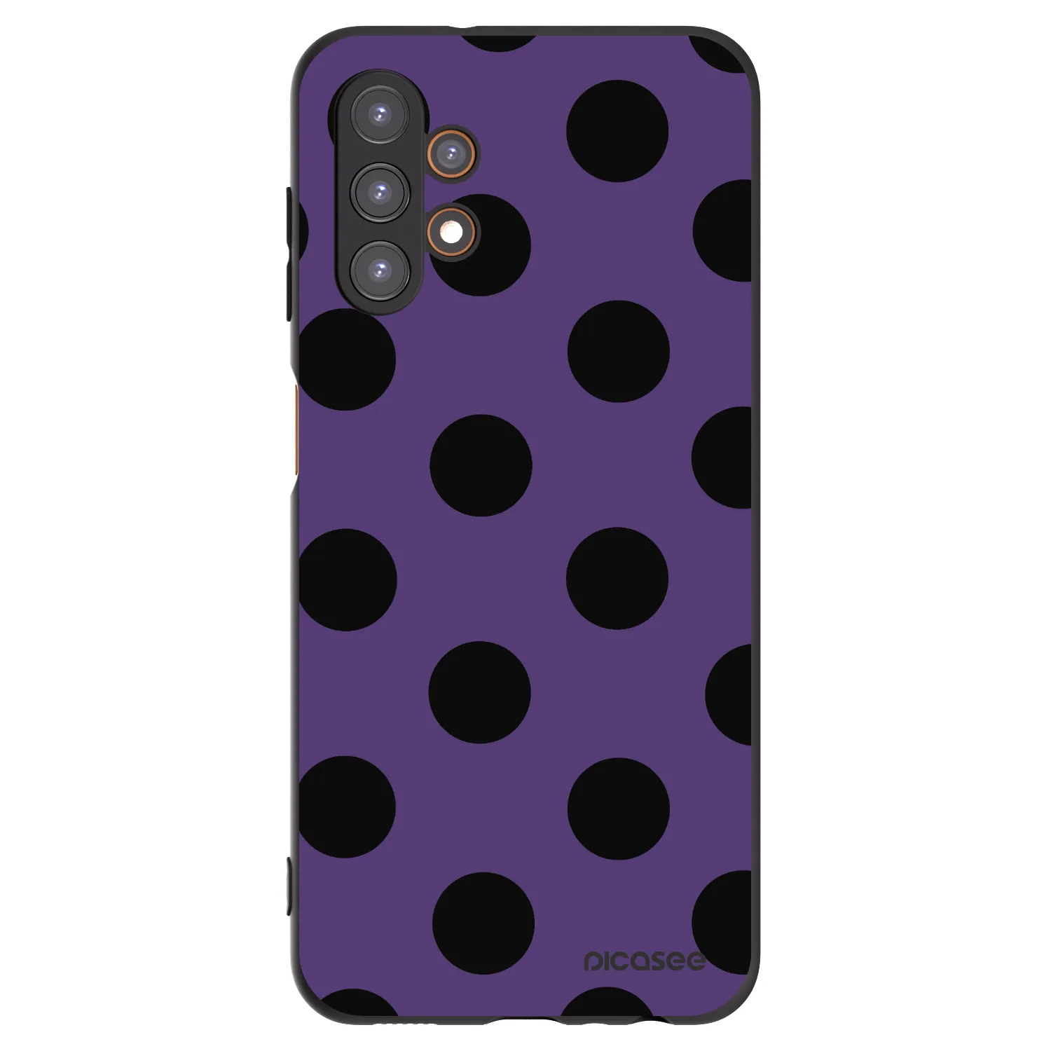 Picasee fekete szilikon tok az alábbi mobiltelefonokra Samsung Galaxy A13 4G A135 - Big flickers 2