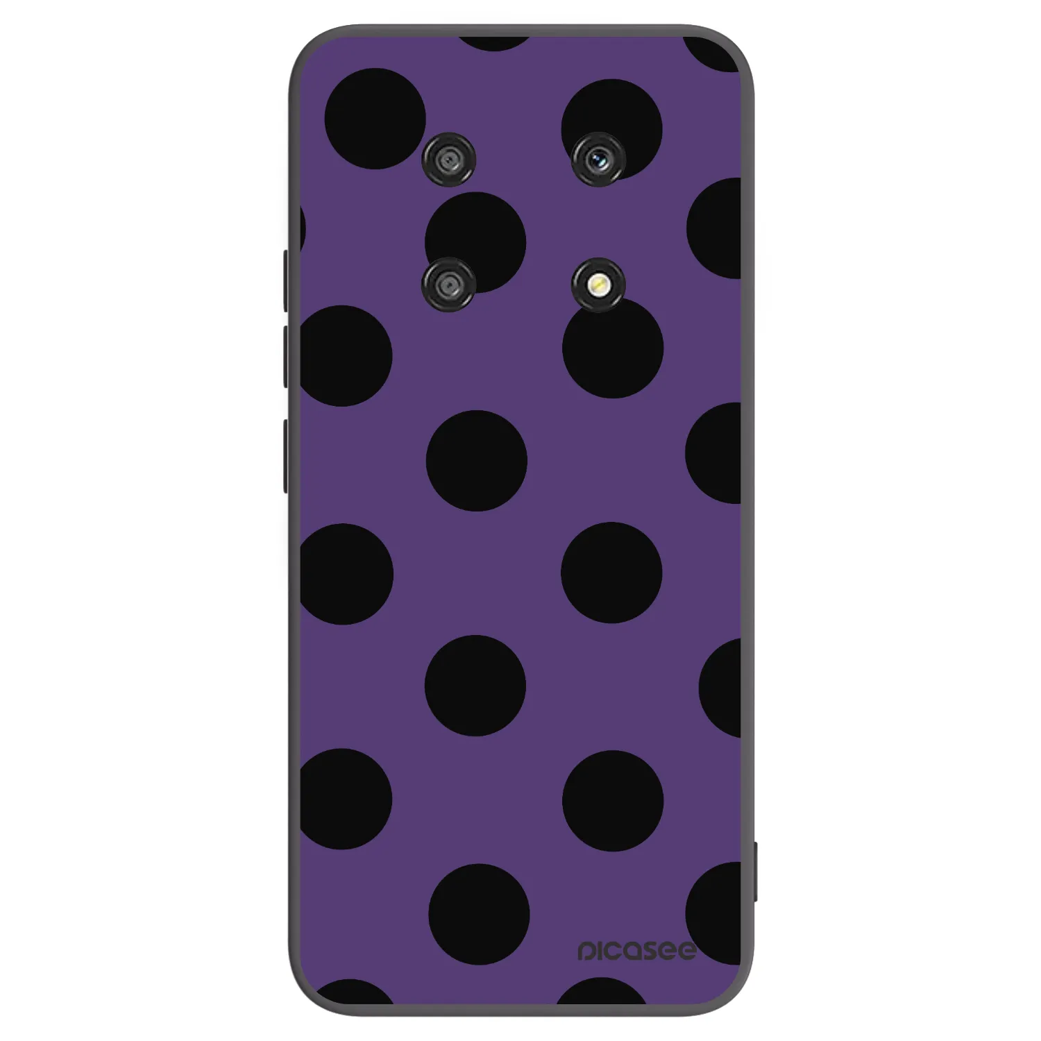 Picasee fekete szilikon tok az alábbi mobiltelefonokra Honor Magic4 Lite 5G - Big flickers 2