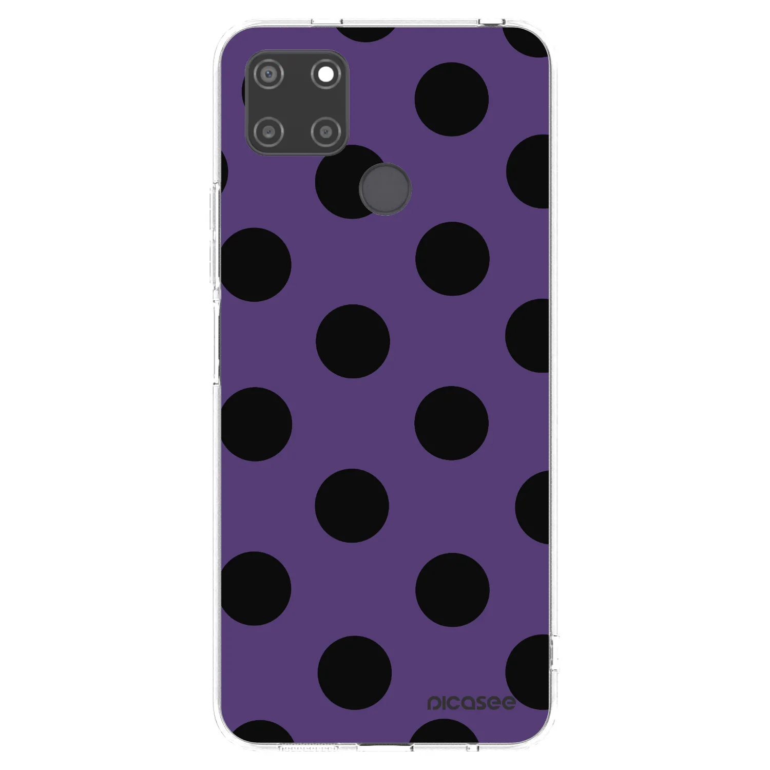 Picasee átlátszó szilikon tok az alábbi mobiltelefonokra Realme C21Y - Big flickers 2