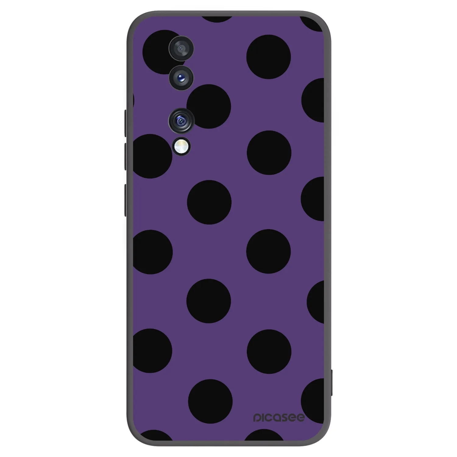 Picasee fekete szilikon tok az alábbi mobiltelefonokra Honor 70 - Big flickers 2