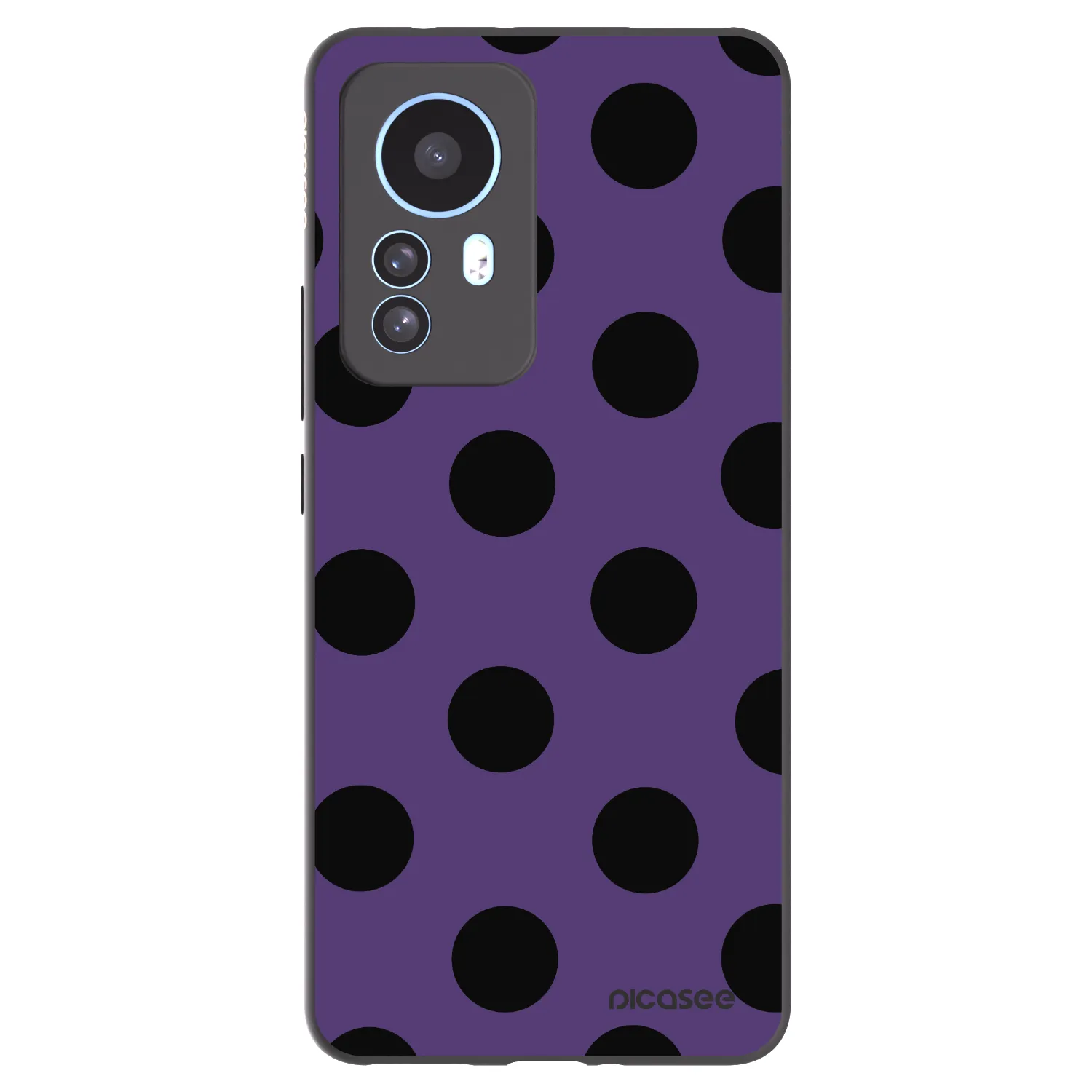 Picasee fekete szilikon tok az alábbi mobiltelefonokra Xiaomi 12T Pro - Big flickers 2