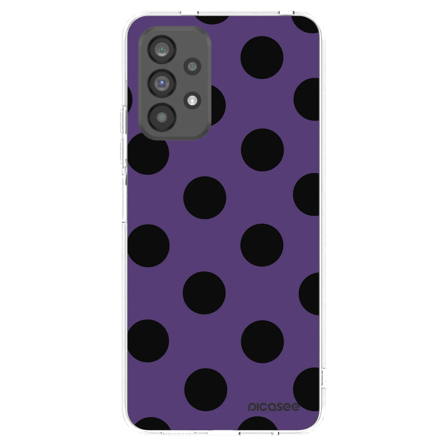 Picasee átlátszó szilikon tok az alábbi mobiltelefonokra Samsung Galaxy A73 5G - Big flickers 2