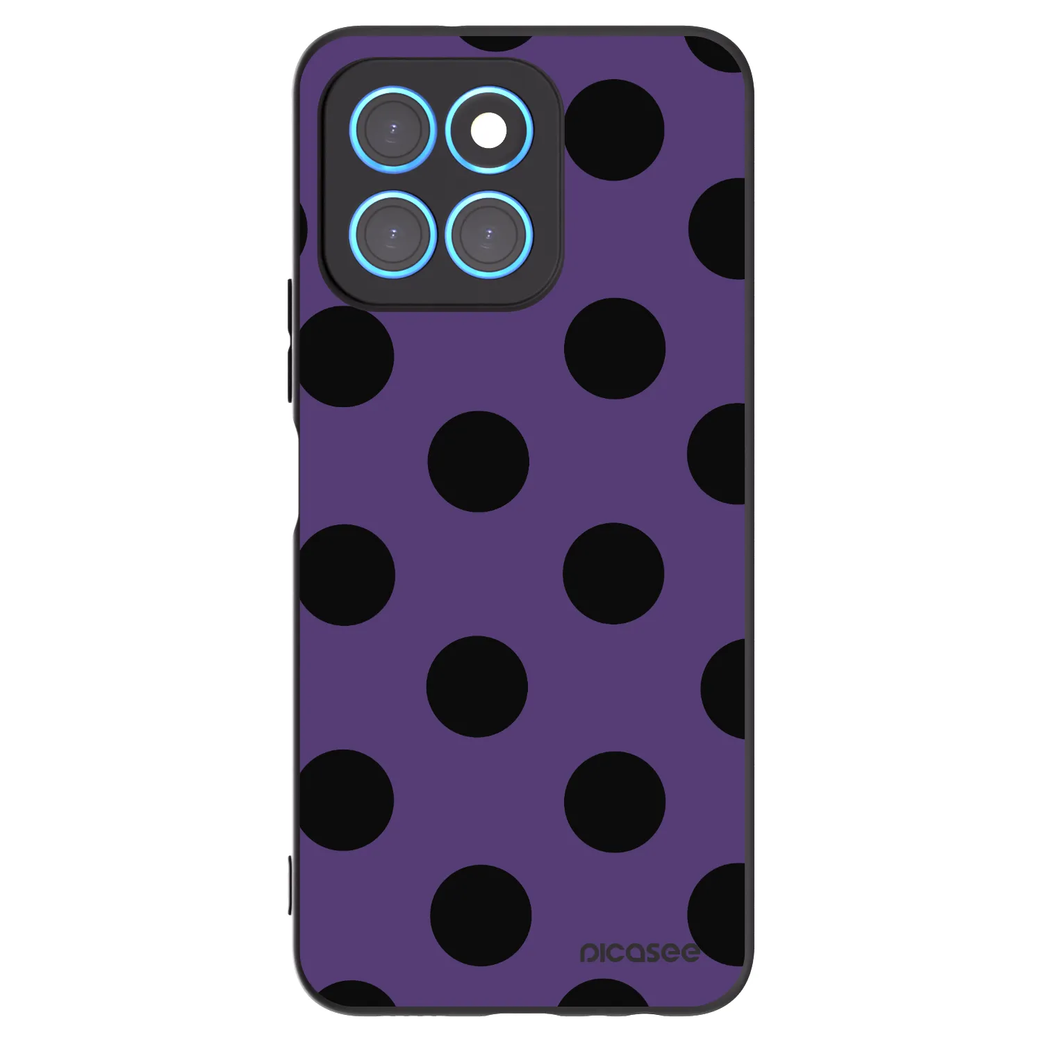 Picasee fekete szilikon tok az alábbi mobiltelefonokra Honor X6 - Big flickers 2