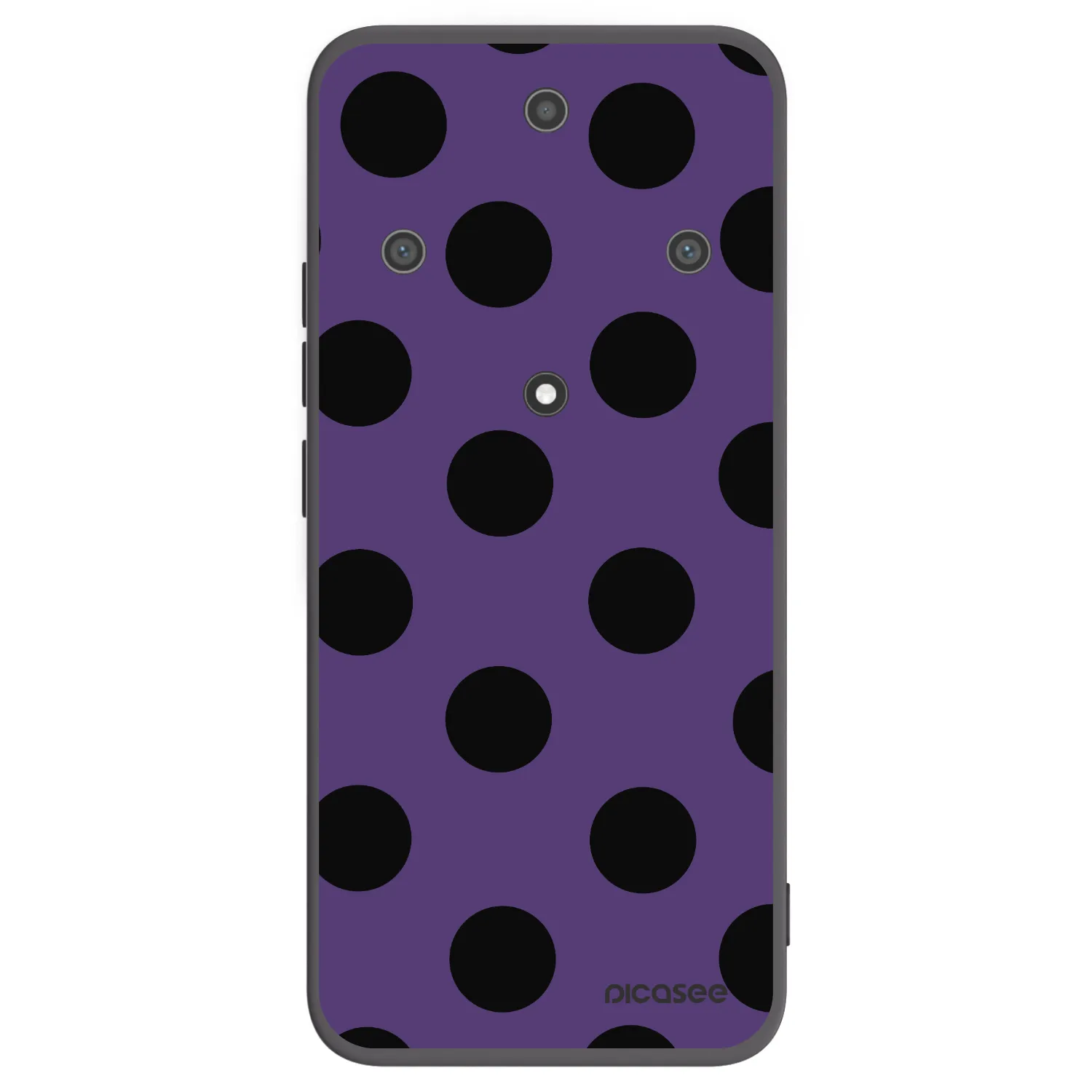 Picasee fekete szilikon tok az alábbi mobiltelefonokra Honor Magic5 Lite 5G - Big flickers 2