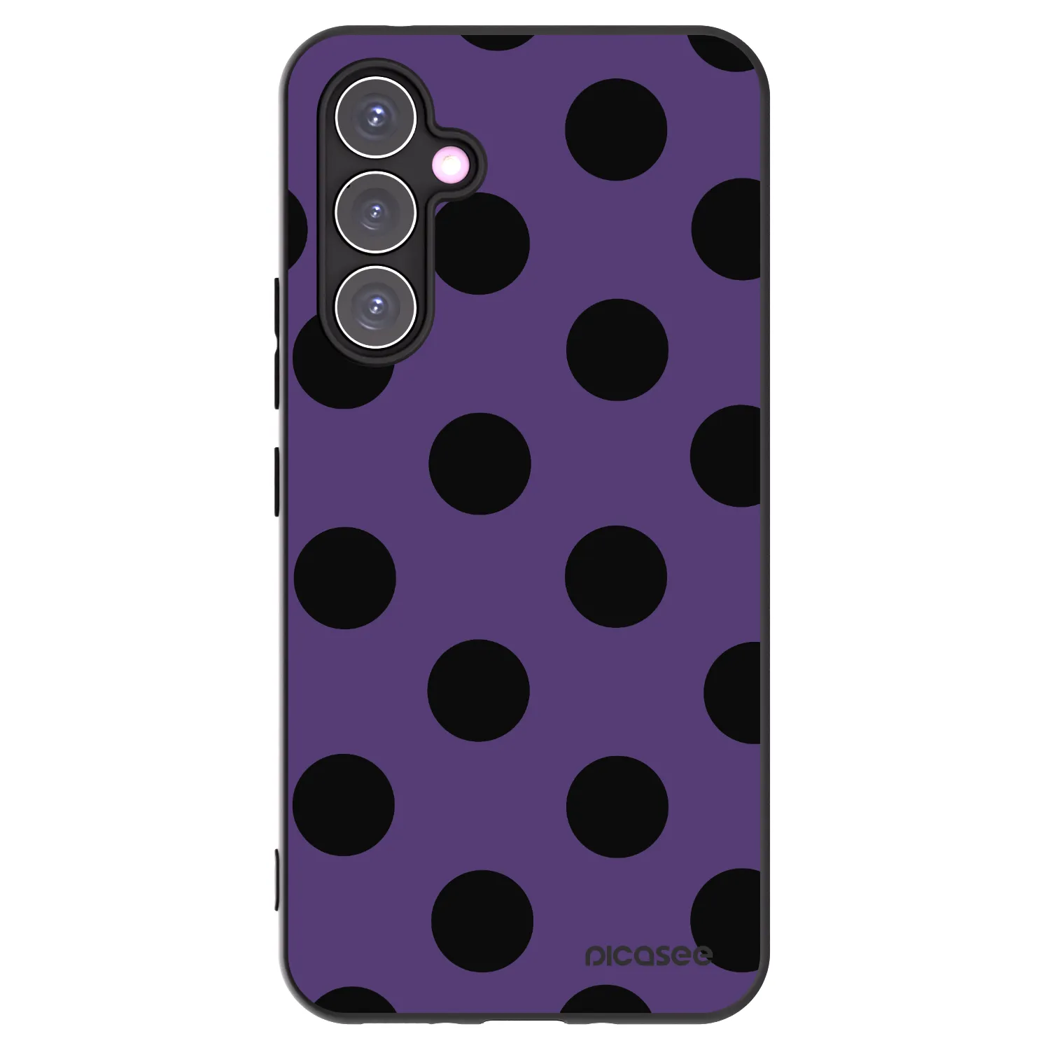 Picasee fekete szilikon tok az alábbi mobiltelefonokra Samsung Galaxy A54 5G A546B - Big flickers 2