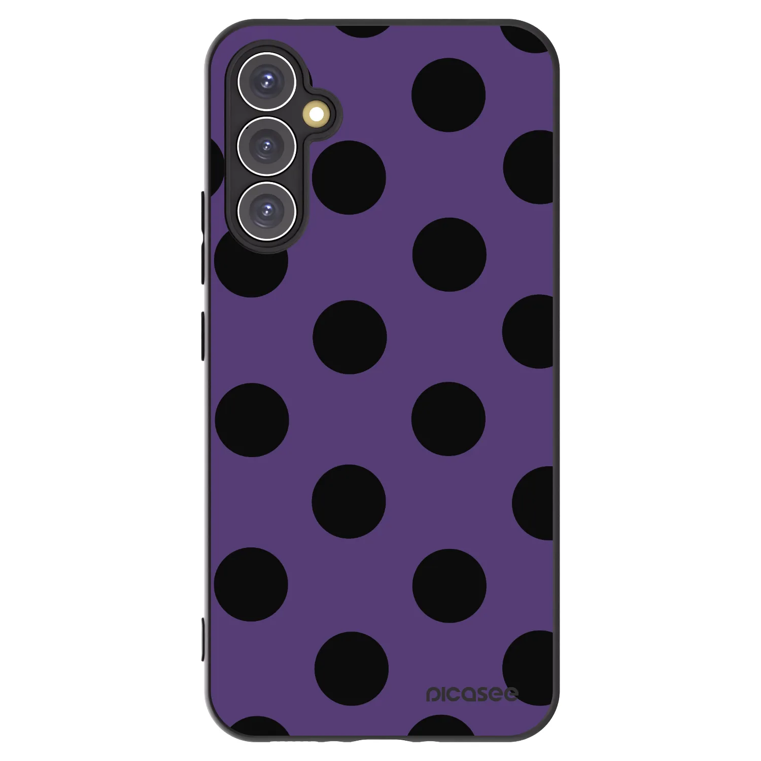 Picasee fekete szilikon tok az alábbi mobiltelefonokra Samsung Galaxy A34 5G A346B - Big flickers 2