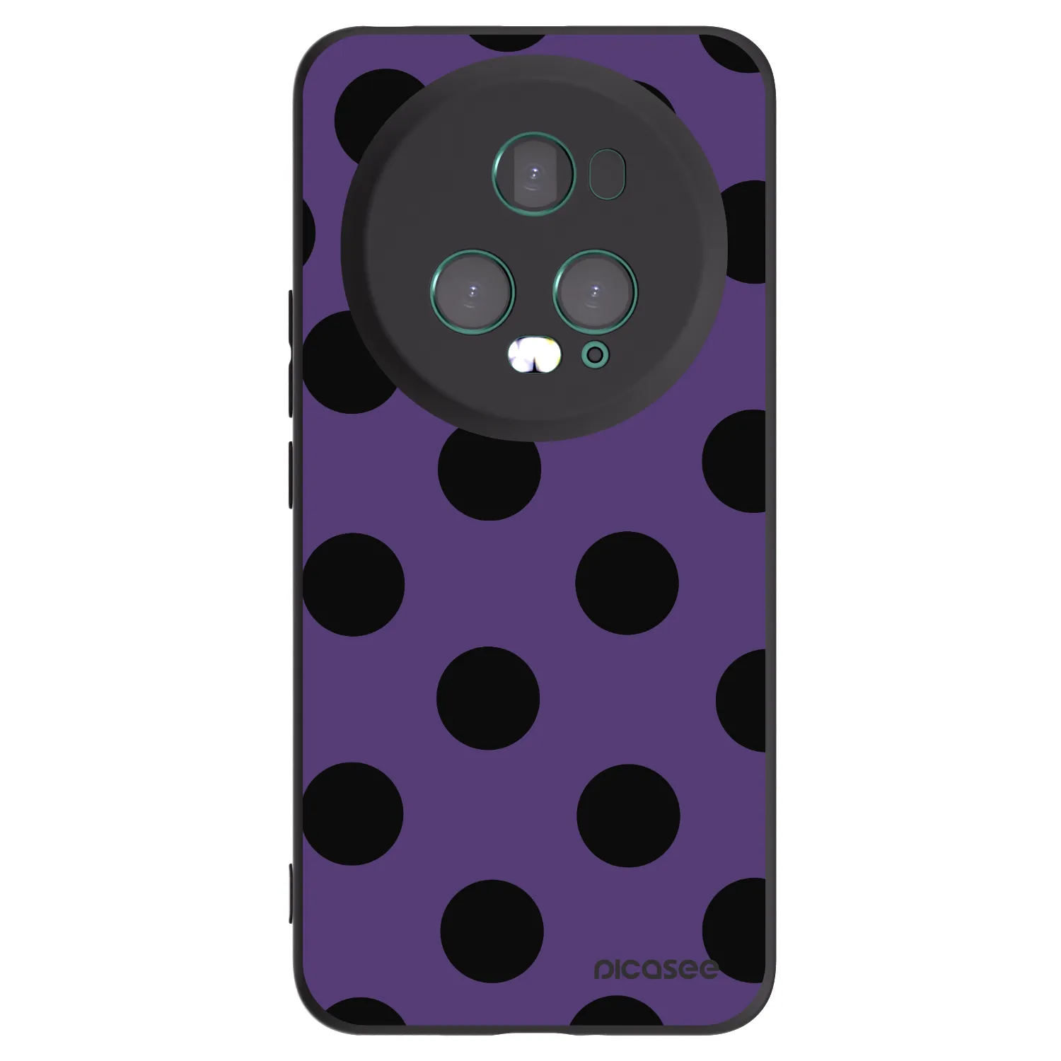 Picasee fekete szilikon tok az alábbi mobiltelefonokra Honor Magic5 Pro - Big flickers 2