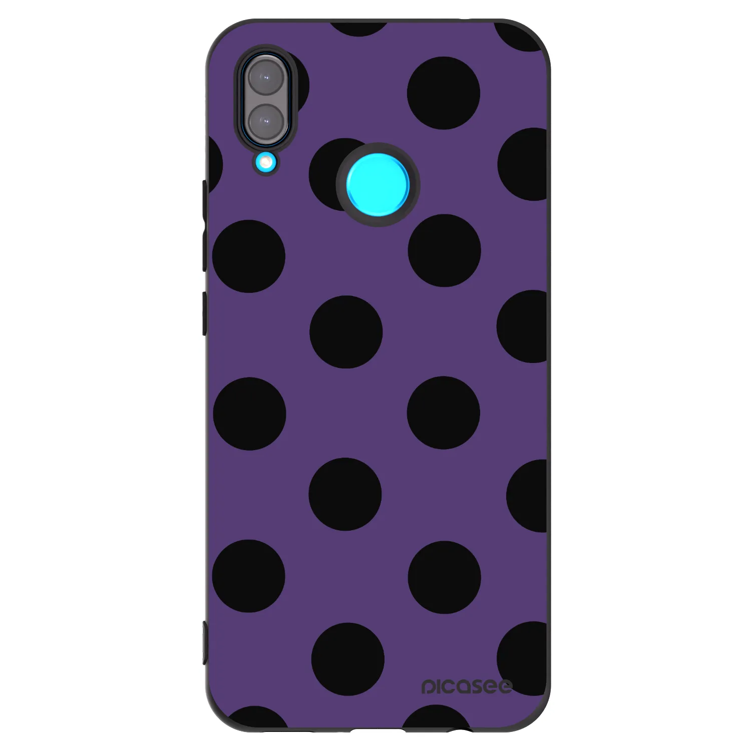 Picasee fekete szilikon tok az alábbi mobiltelefonokra Huawei Nova 3 - Big flickers 2
