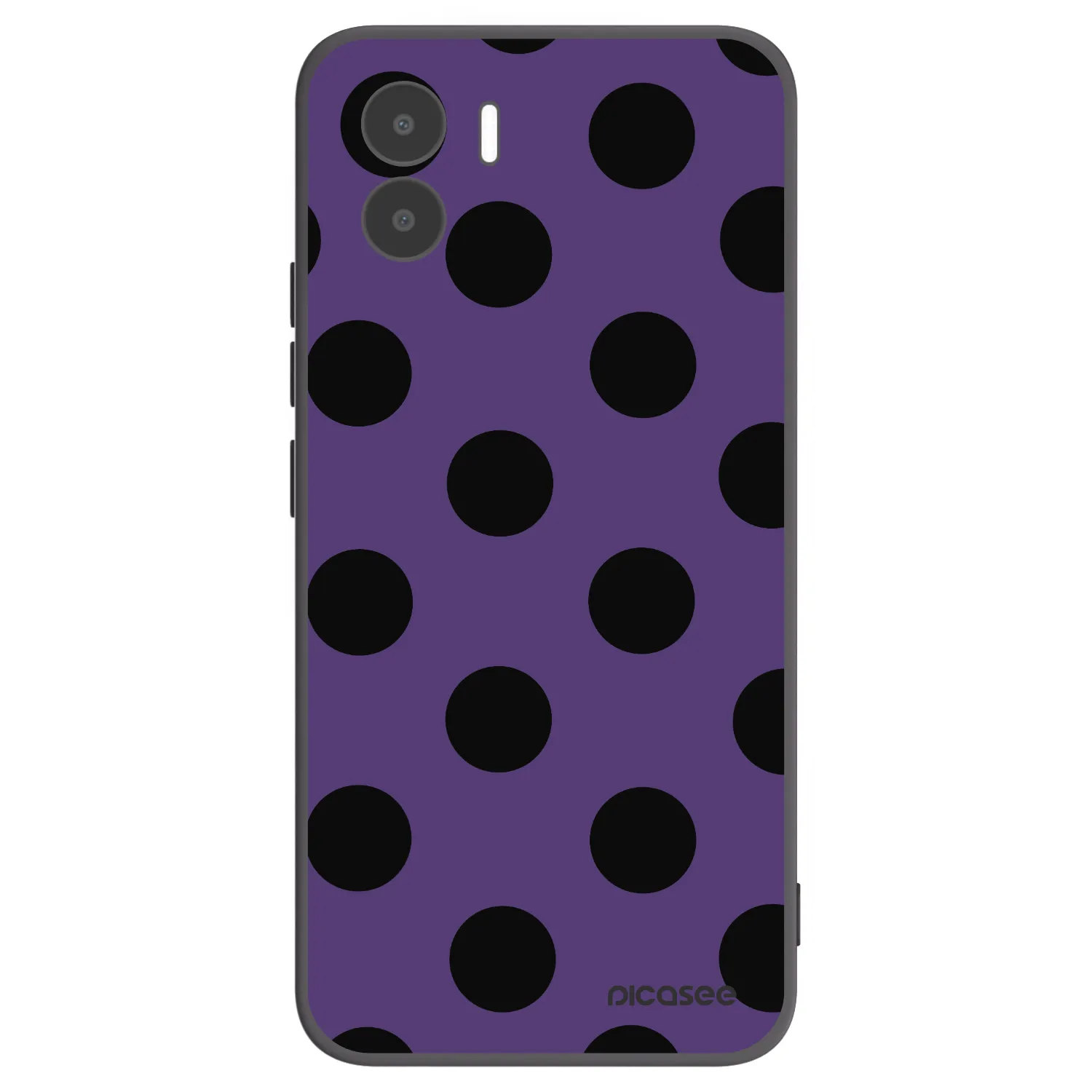 Picasee fekete szilikon tok az alábbi mobiltelefonokra Xiaomi Redmi A2 - Big flickers 2