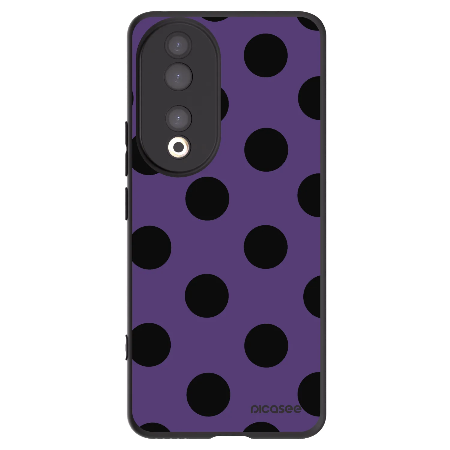 Picasee fekete szilikon tok az alábbi mobiltelefonokra Honor 90 5G - Big flickers 2