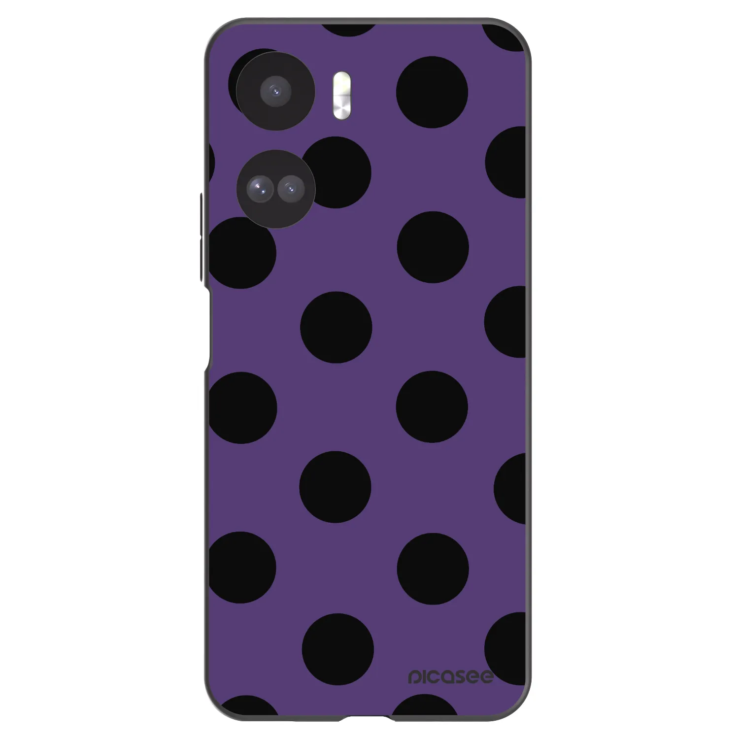 Picasee fekete szilikon tok az alábbi mobiltelefonokra Honor 90 Lite 5G - Big flickers 2