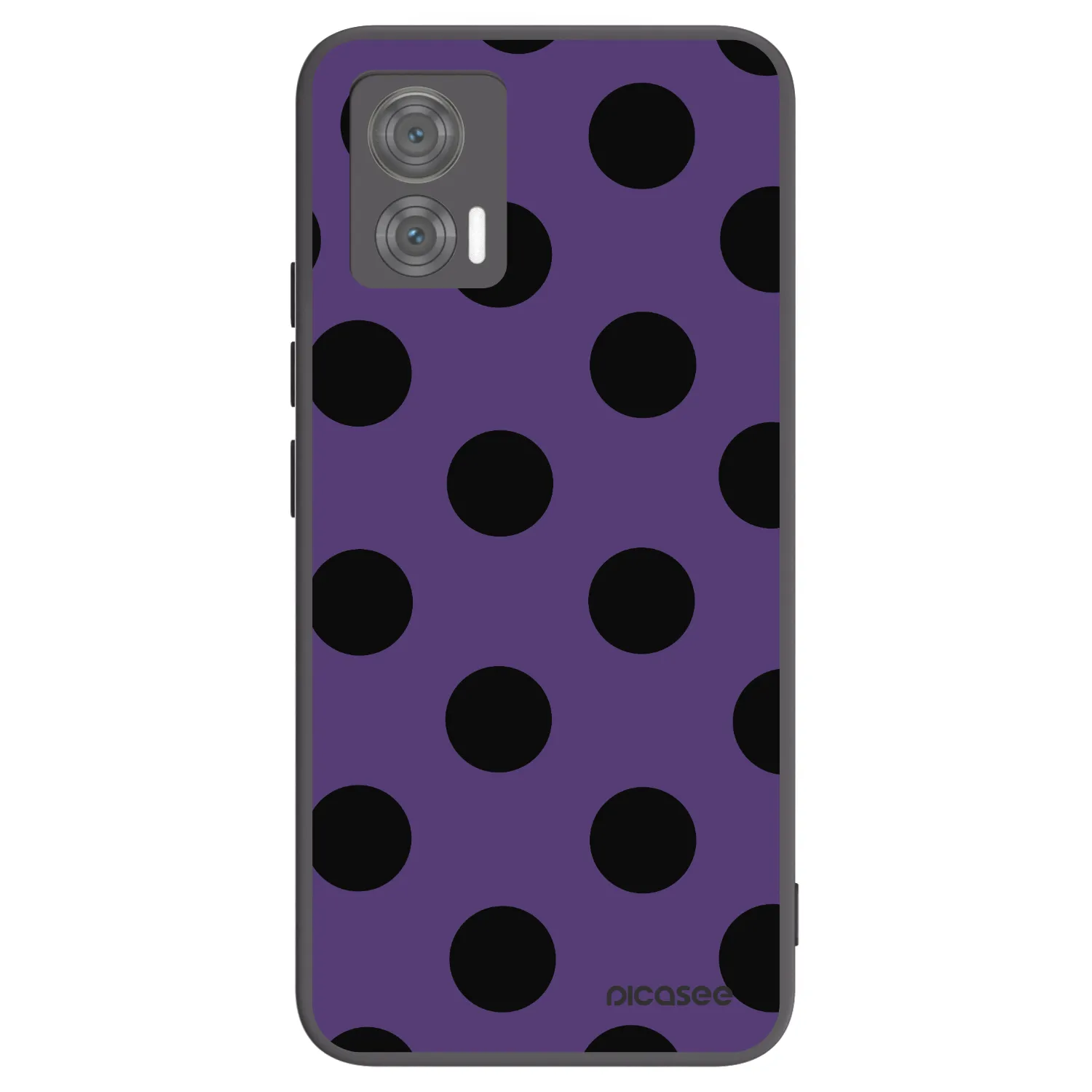 Picasee fekete szilikon tok az alábbi mobiltelefonokra Motorola Edge 30 Neo - Big flickers 2