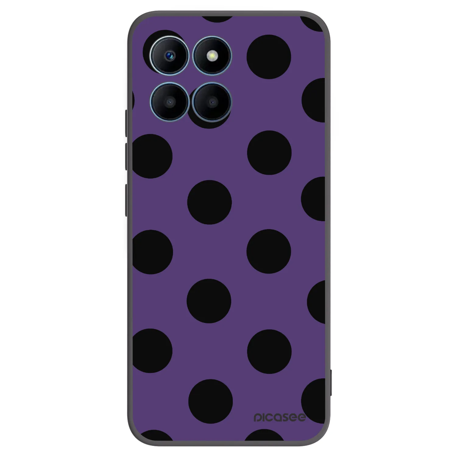 Picasee fekete szilikon tok az alábbi mobiltelefonokra Honor 70 Lite - Big flickers 2