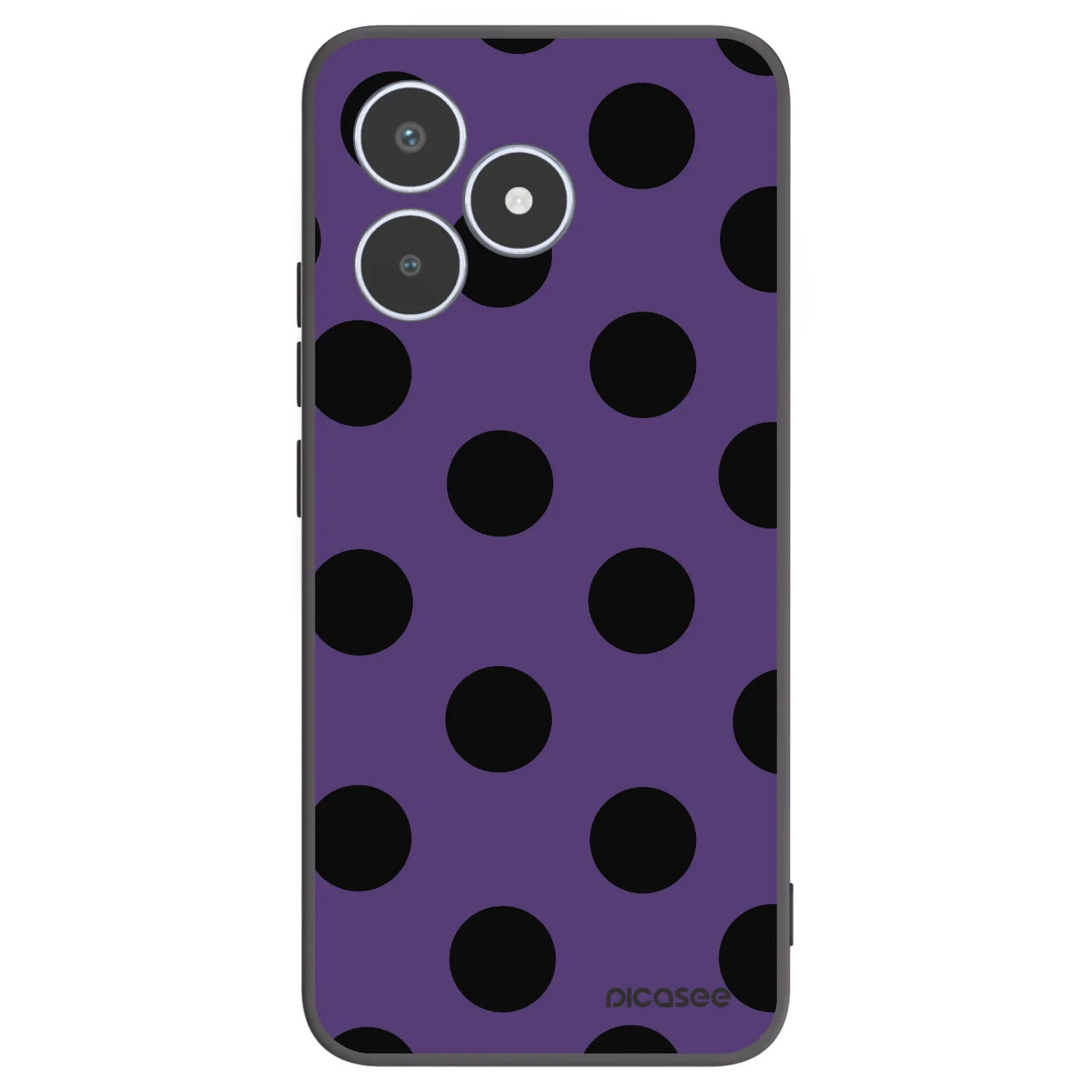 Picasee fekete szilikon tok az alábbi mobiltelefonokra Realme C53 - Big flickers 2