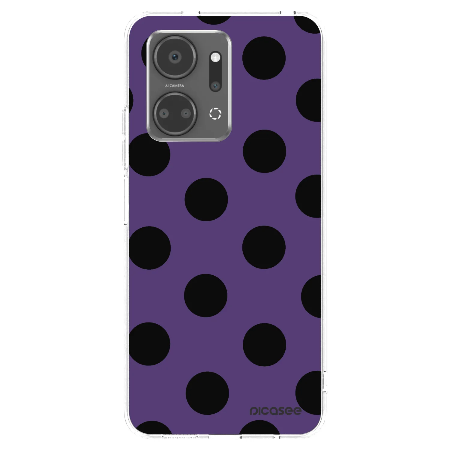 Picasee átlátszó szilikon tok az alábbi mobiltelefonokra Honor X7a - Big flickers 2