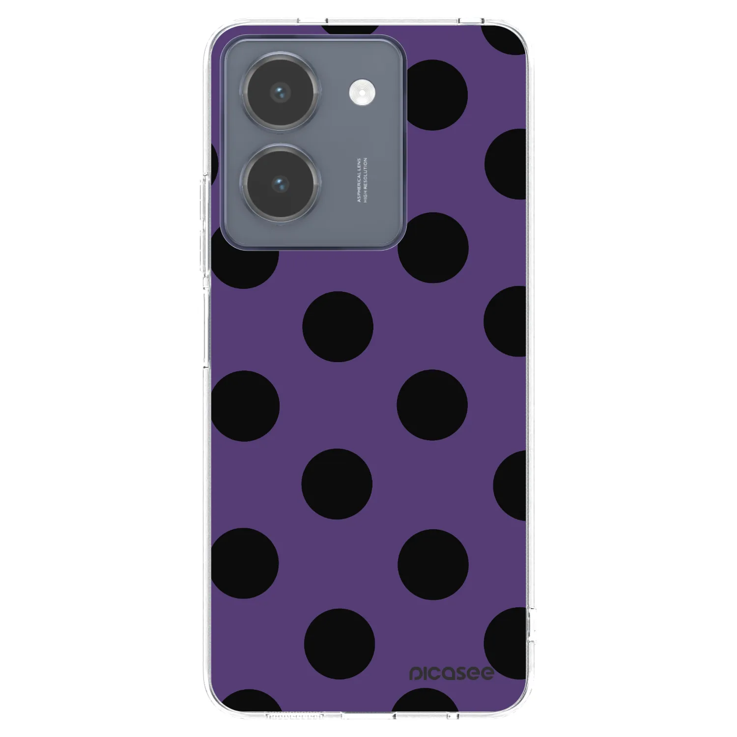 Picasee átlátszó szilikon tok az alábbi mobiltelefonokra Vivo Y36 4G - Big flickers 2