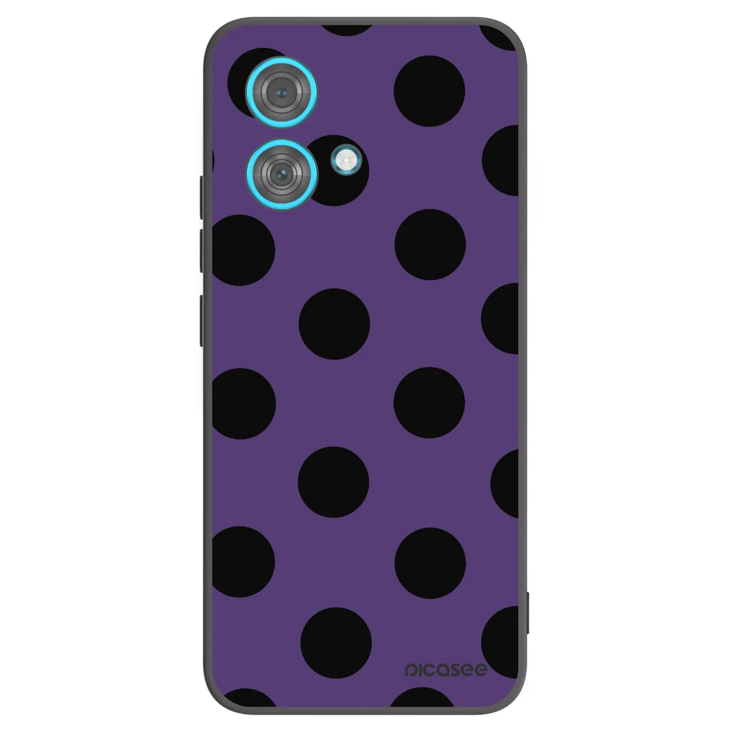 Picasee fekete szilikon tok az alábbi mobiltelefonokra Motorola Edge 40 Neo - Big flickers 2