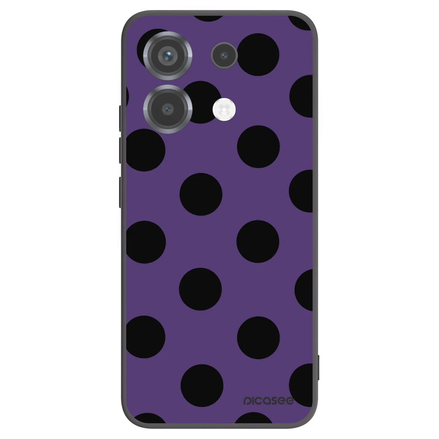 Picasee fekete szilikon tok az alábbi mobiltelefonokra Xiaomi Poco X6 - Big flickers 2
