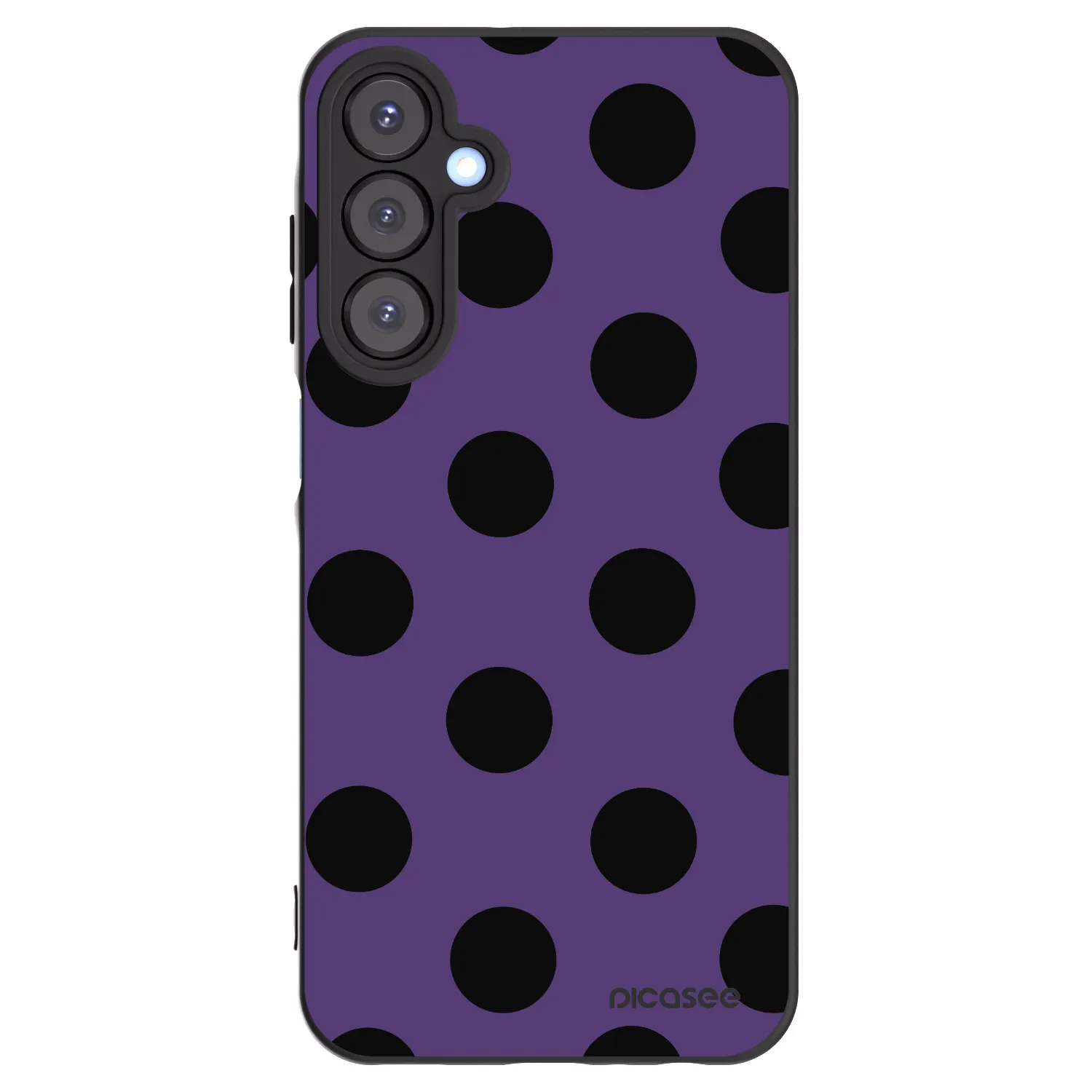 Picasee fekete szilikon tok az alábbi mobiltelefonokra Samsung Galaxy A25 A256B 5G - Big flickers 2