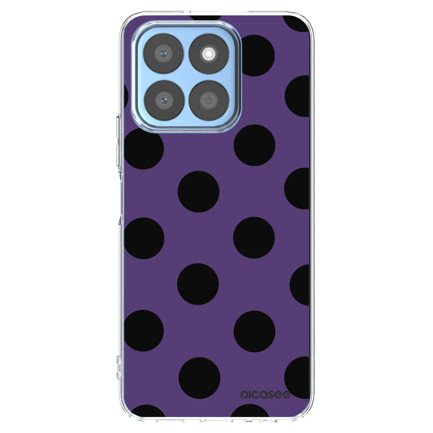 Picasee átlátszó szilikon tok az alábbi mobiltelefonokra Honor X8b - Big flickers 2