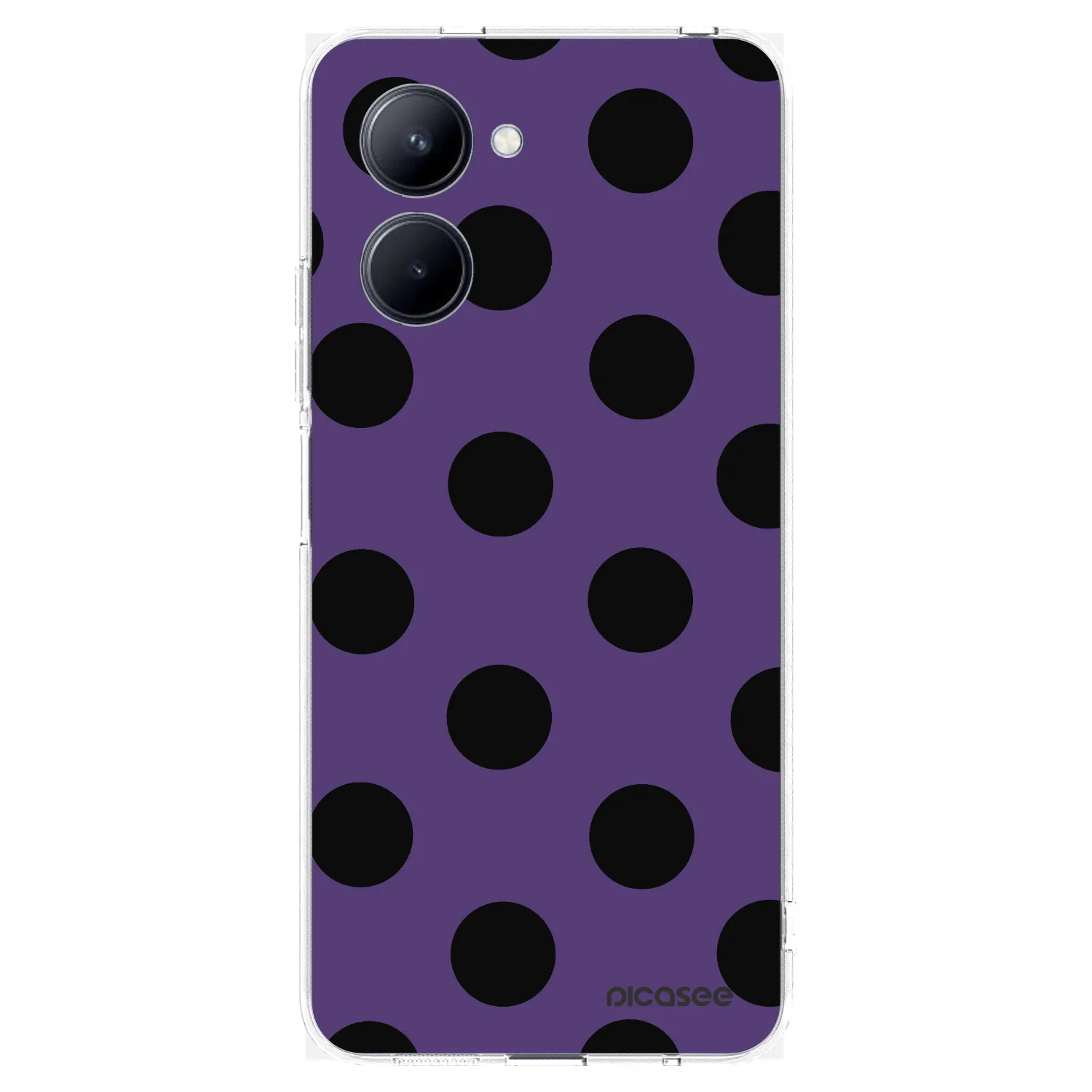 Picasee átlátszó szilikon tok az alábbi mobiltelefonokra Realme C33 (2023) - Big flickers 2