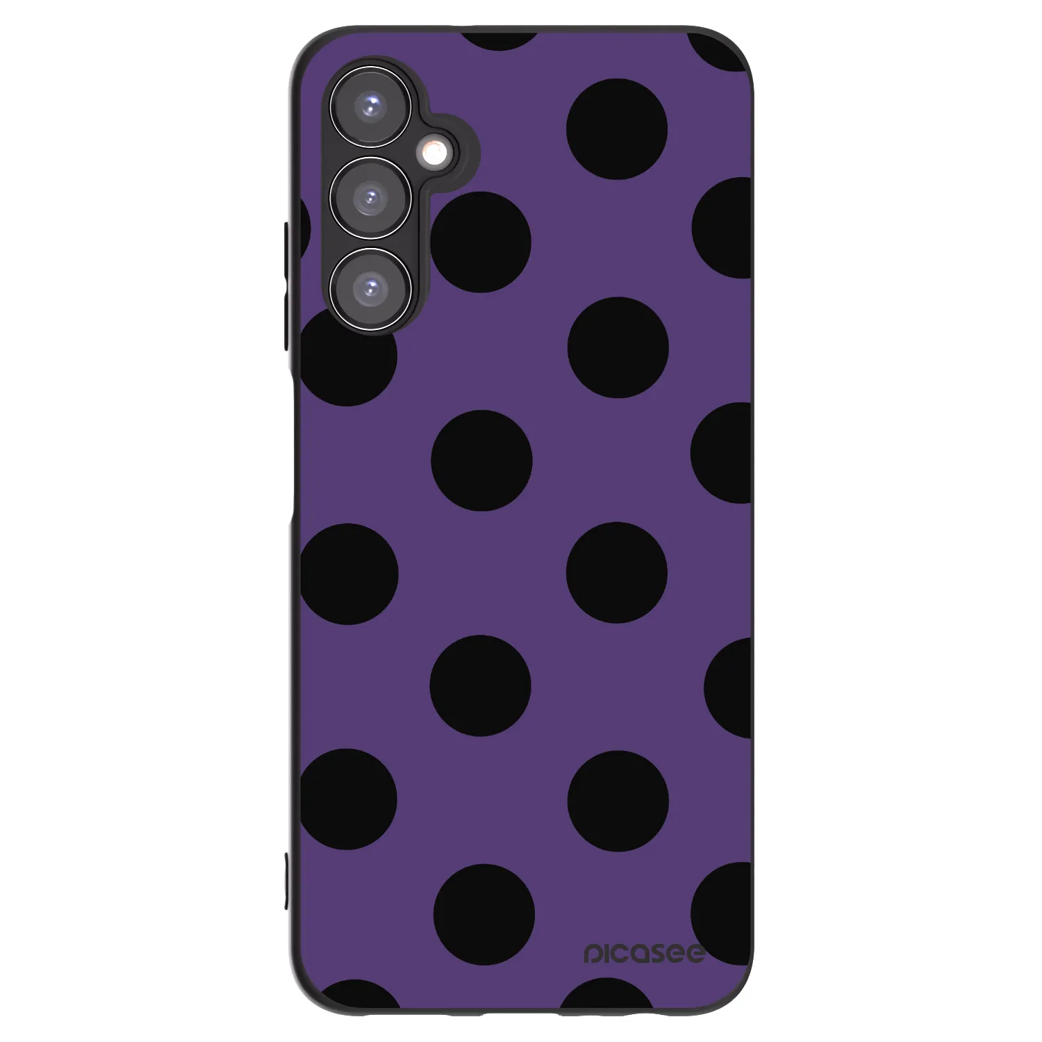 Picasee fekete szilikon tok az alábbi mobiltelefonokra Samsung Galaxy A05s A057G - Big flickers 2