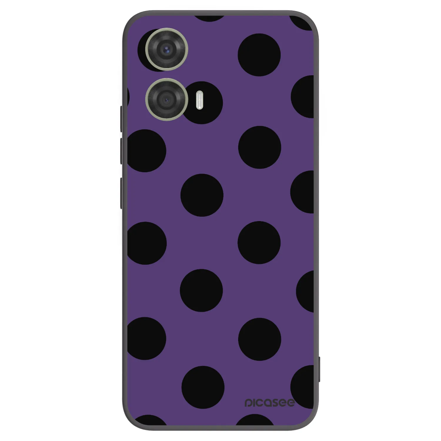Picasee fekete szilikon tok az alábbi mobiltelefonokra Motorola Moto G24 - Big flickers 2