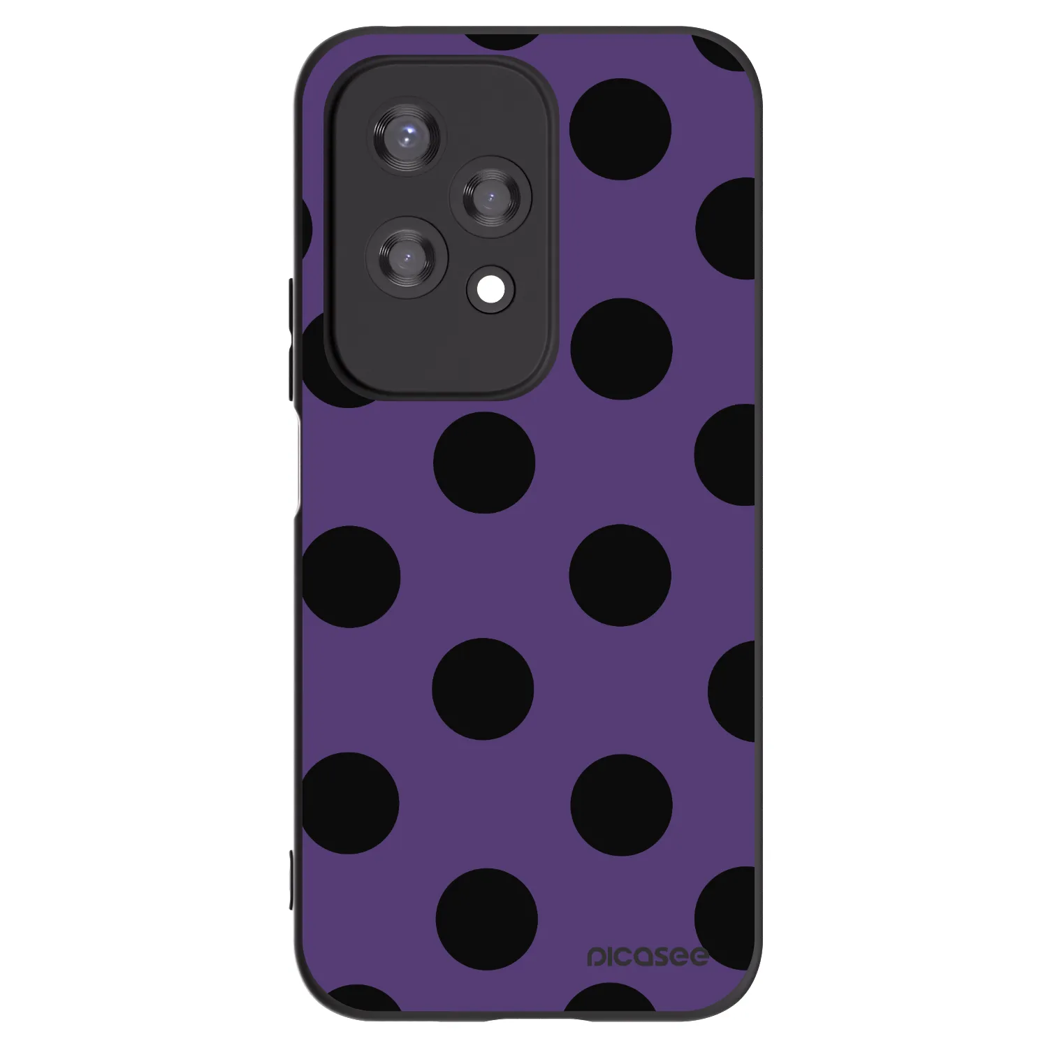 Picasee fekete szilikon tok az alábbi mobiltelefonokra Honor 200 Lite - Big flickers 2