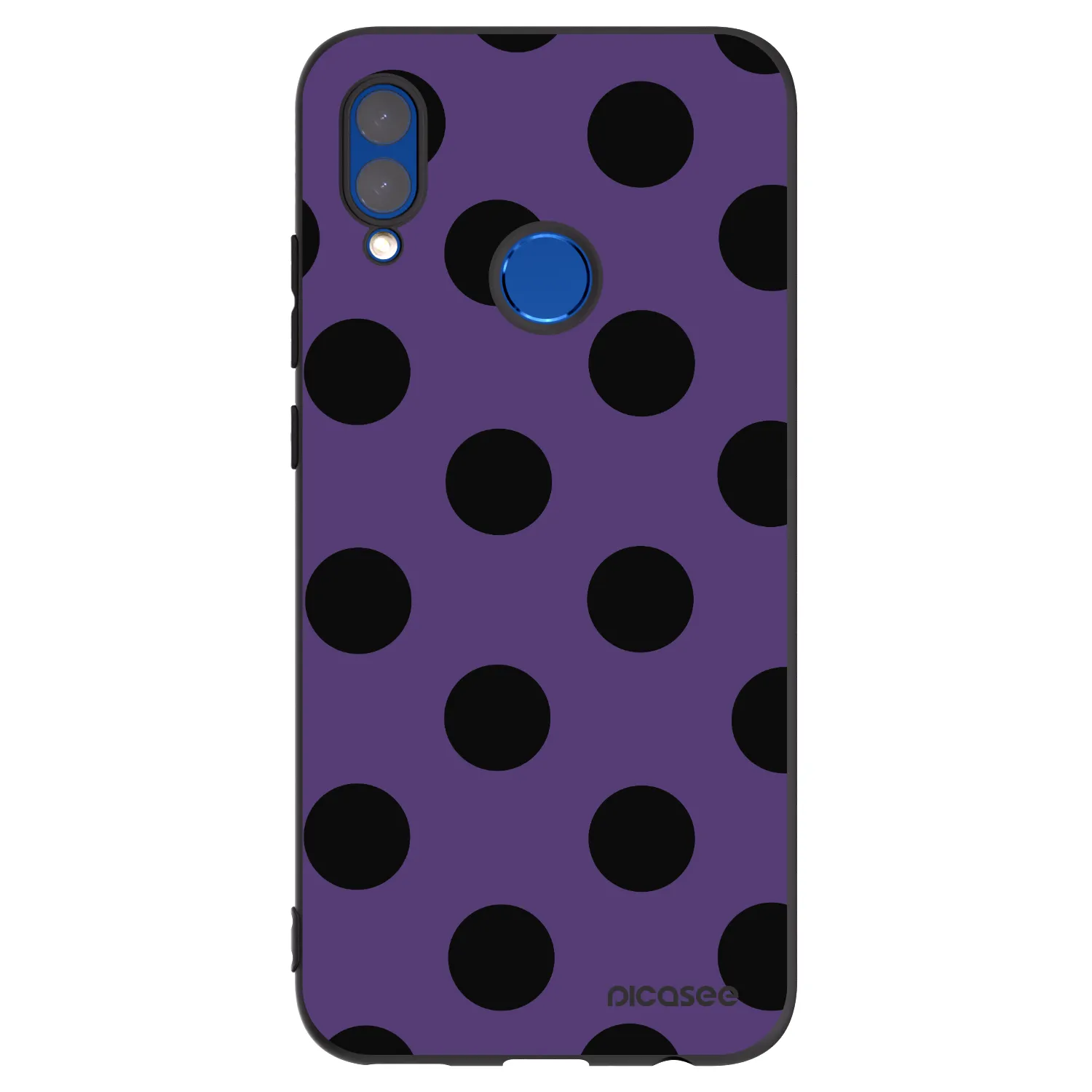 Picasee fekete szilikon tok az alábbi mobiltelefonokra Honor 10 Lite - Big flickers 2