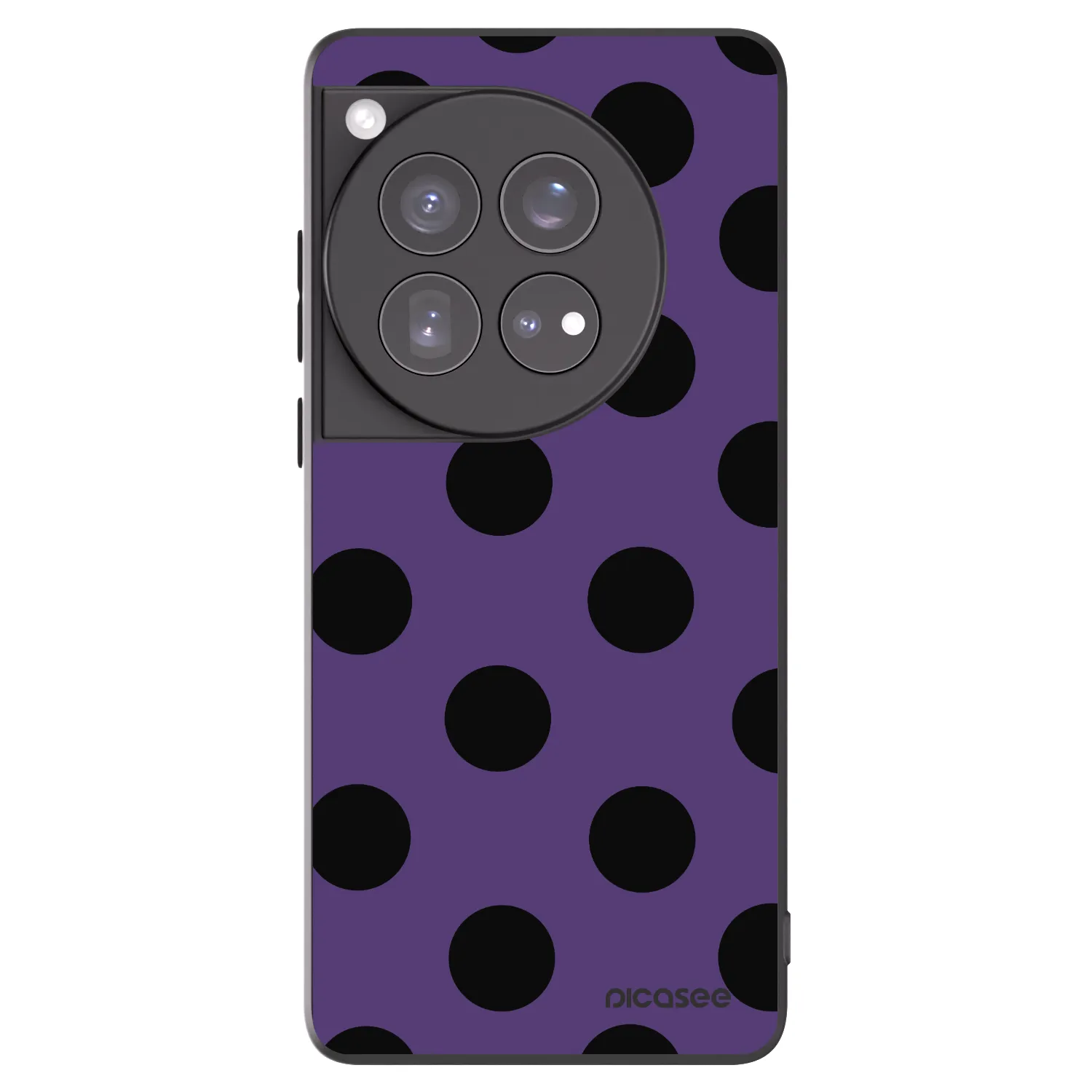 Picasee fekete szilikon tok az alábbi mobiltelefonokra OnePlus 12 5G - Big flickers 2