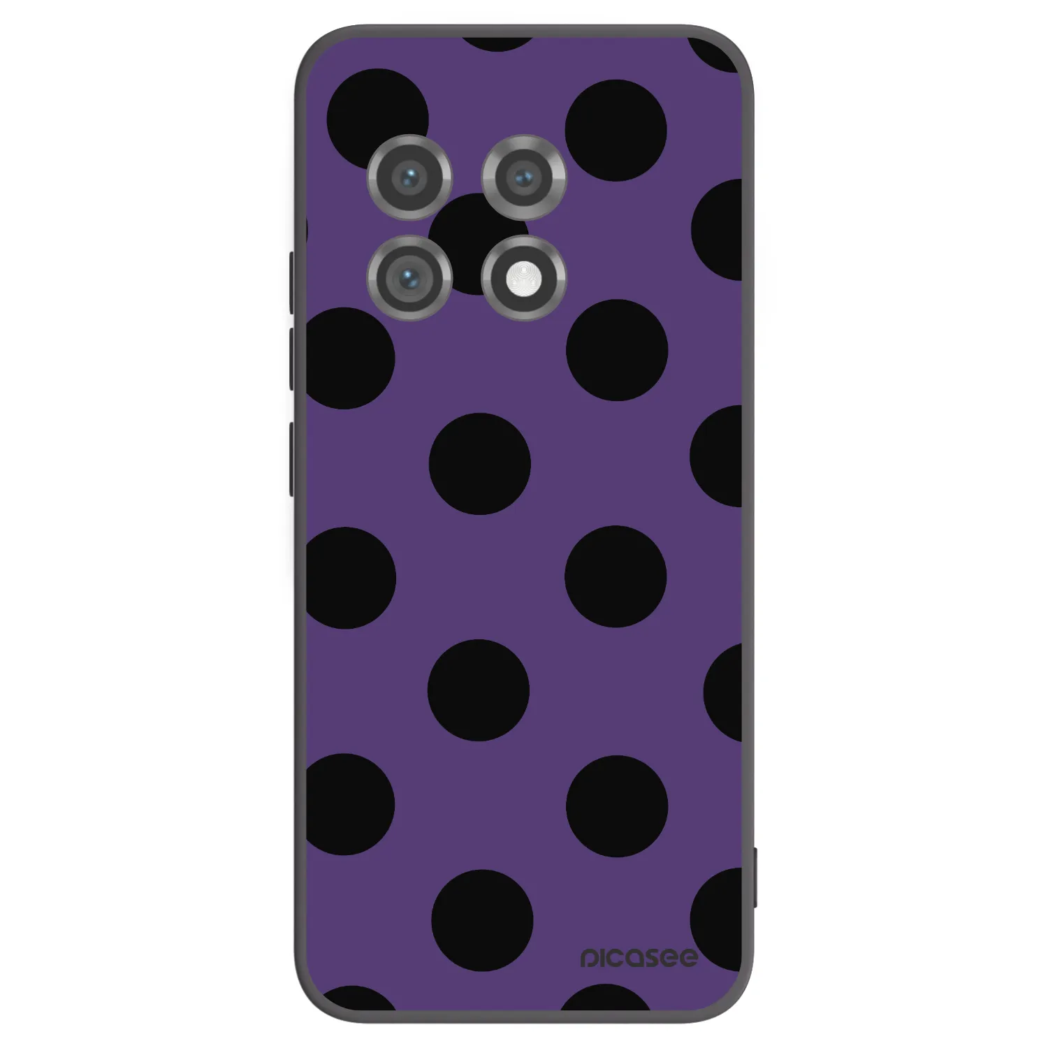 Picasee fekete szilikon tok az alábbi mobiltelefonokra OnePlus 11 5G - Big flickers 2
