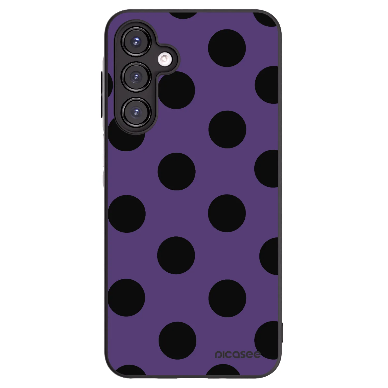 Picasee fekete szilikon tok az alábbi mobiltelefonokra Samsung Galaxy A16 5G - Big flickers 2
