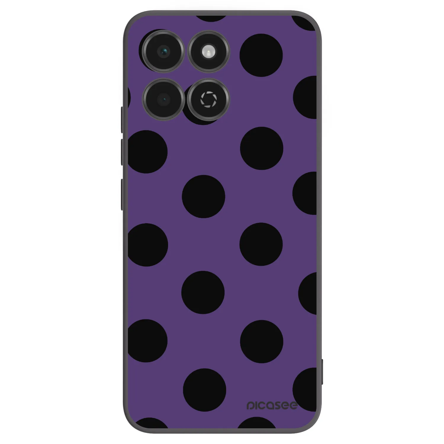 Picasee fekete szilikon tok az alábbi mobiltelefonokra Honor 200 Smart 5G - Big flickers 2