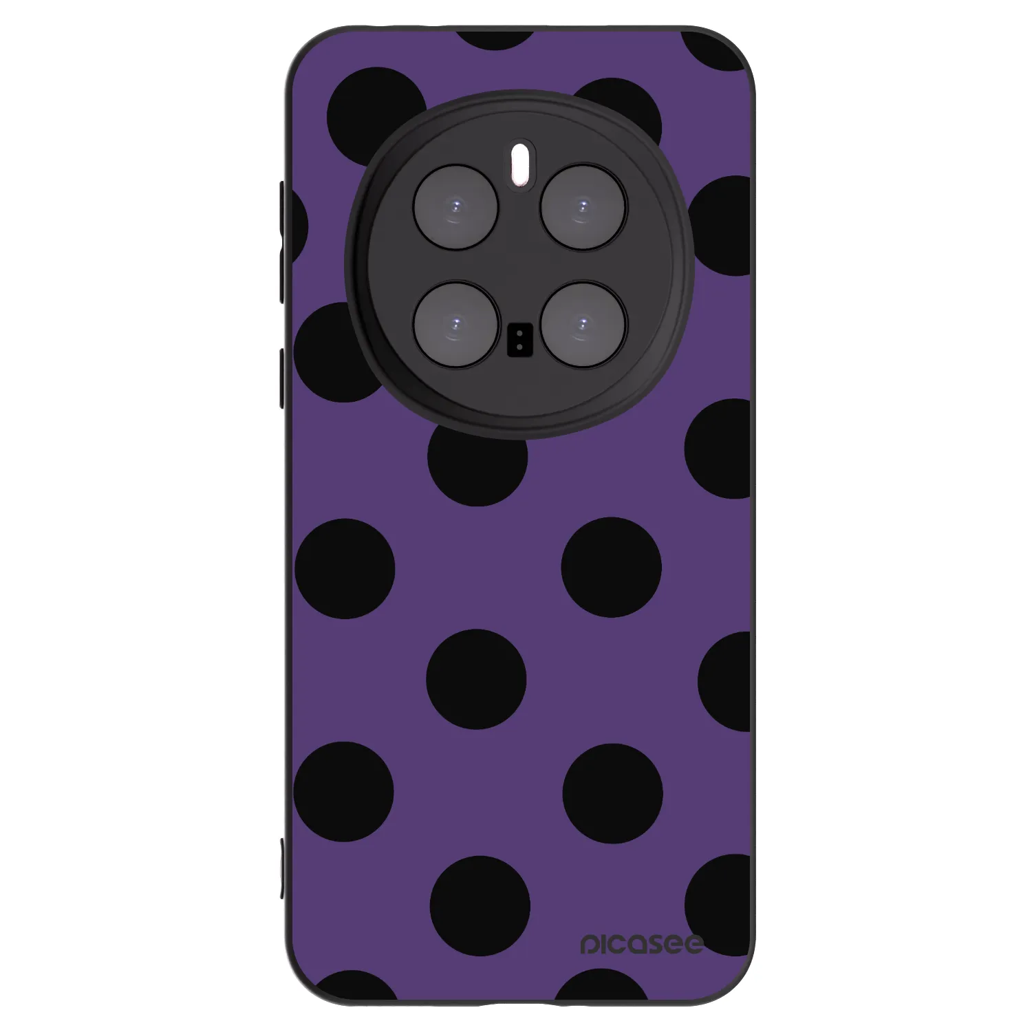 Picasee fekete szilikon tok az alábbi mobiltelefonokra Honor Magic7 Pro 5G - Big flickers 2