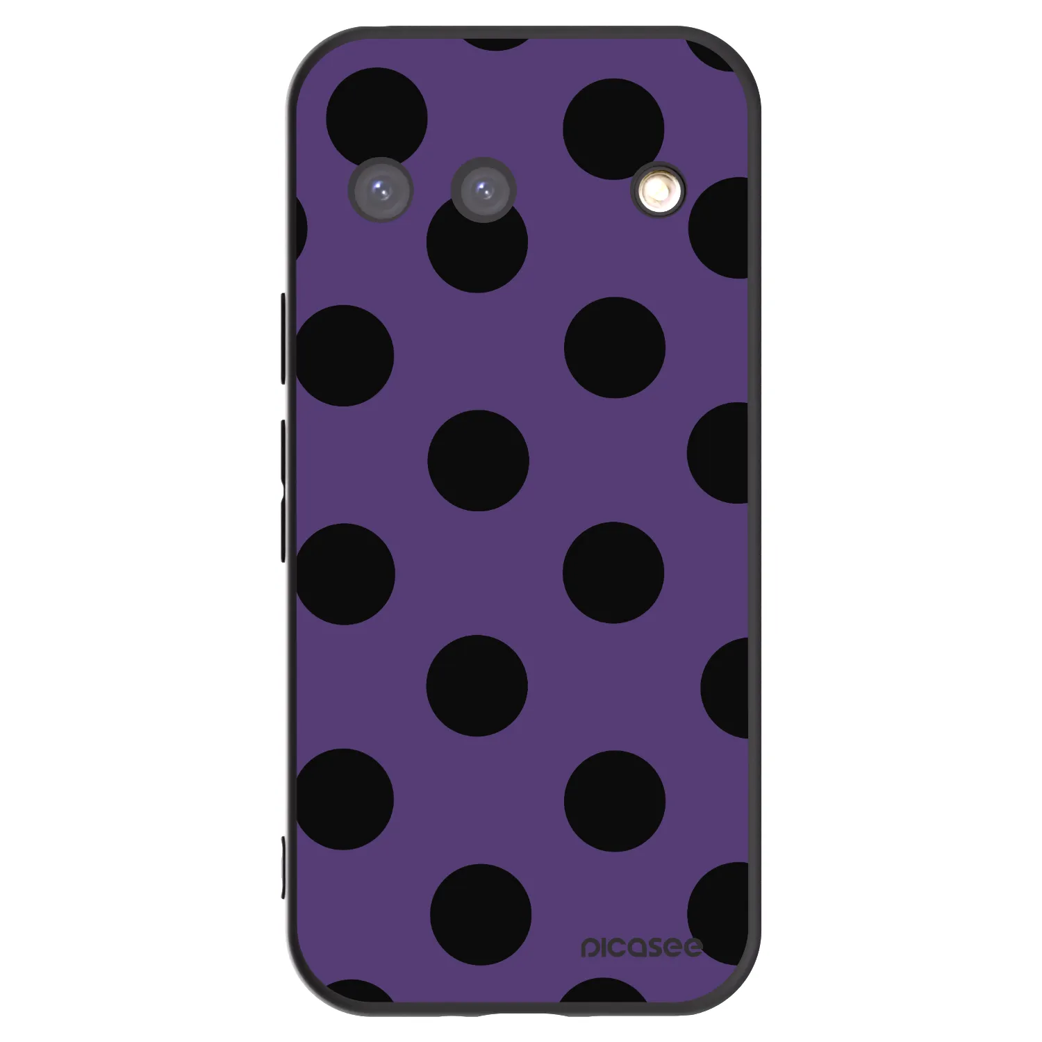 Picasee fekete szilikon tok az alábbi mobiltelefonokra Google Pixel 9 - Big flickers 2