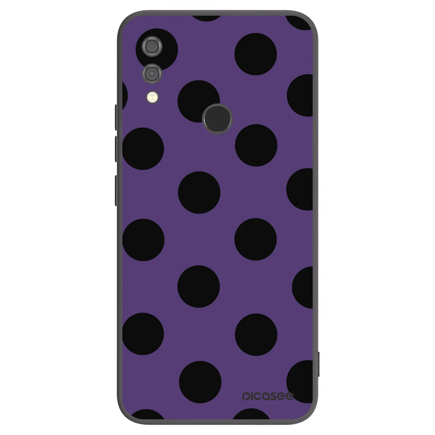 Picasee fekete szilikon tok az alábbi mobiltelefonokra Xiaomi Redmi Note 7 - Big flickers 2