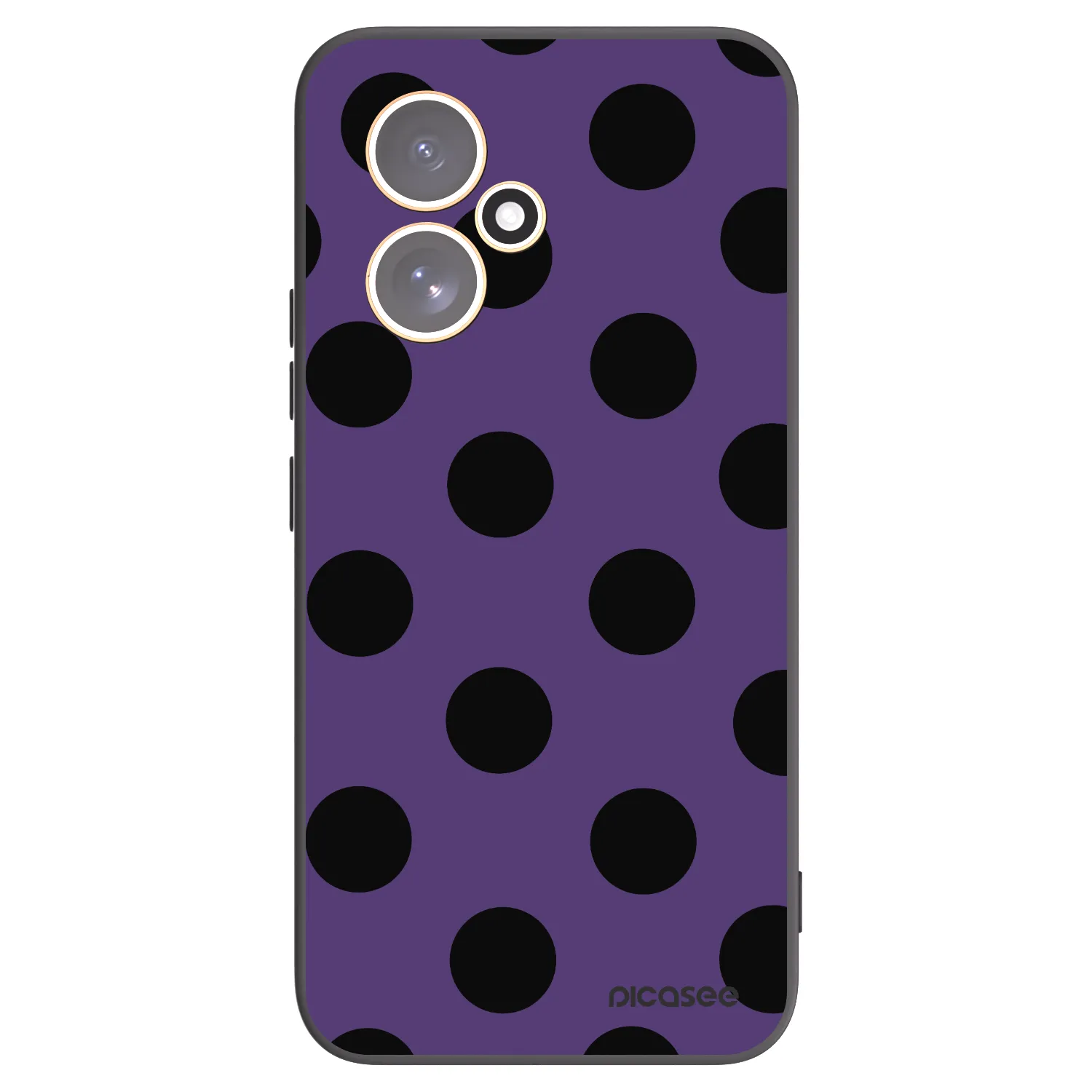 Picasee fekete szilikon tok az alábbi mobiltelefonokra Honor 400 5G - Big flickers 2