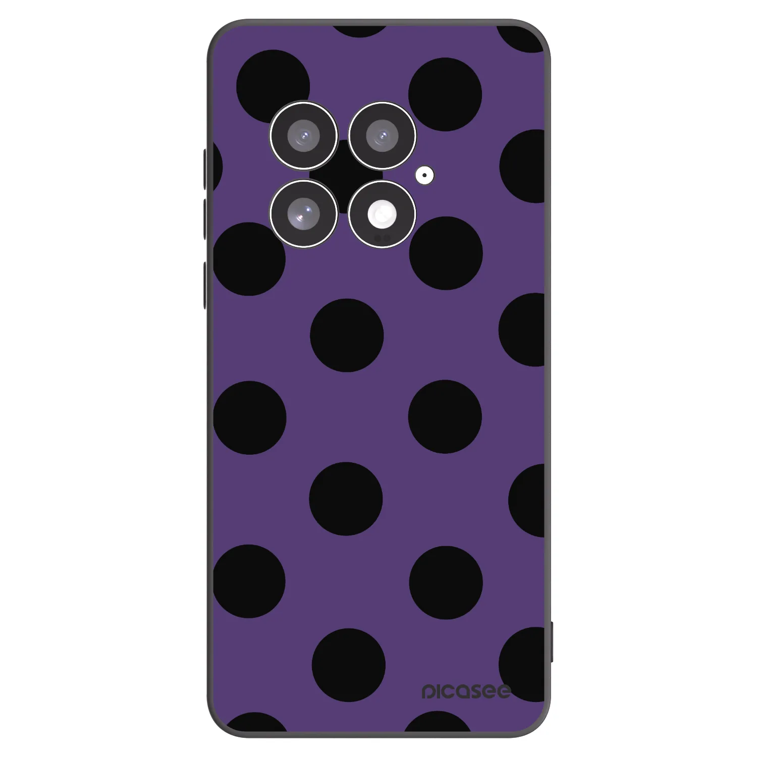 Picasee fekete szilikon tok az alábbi mobiltelefonokra OnePlus 13 5G - Big flickers 2