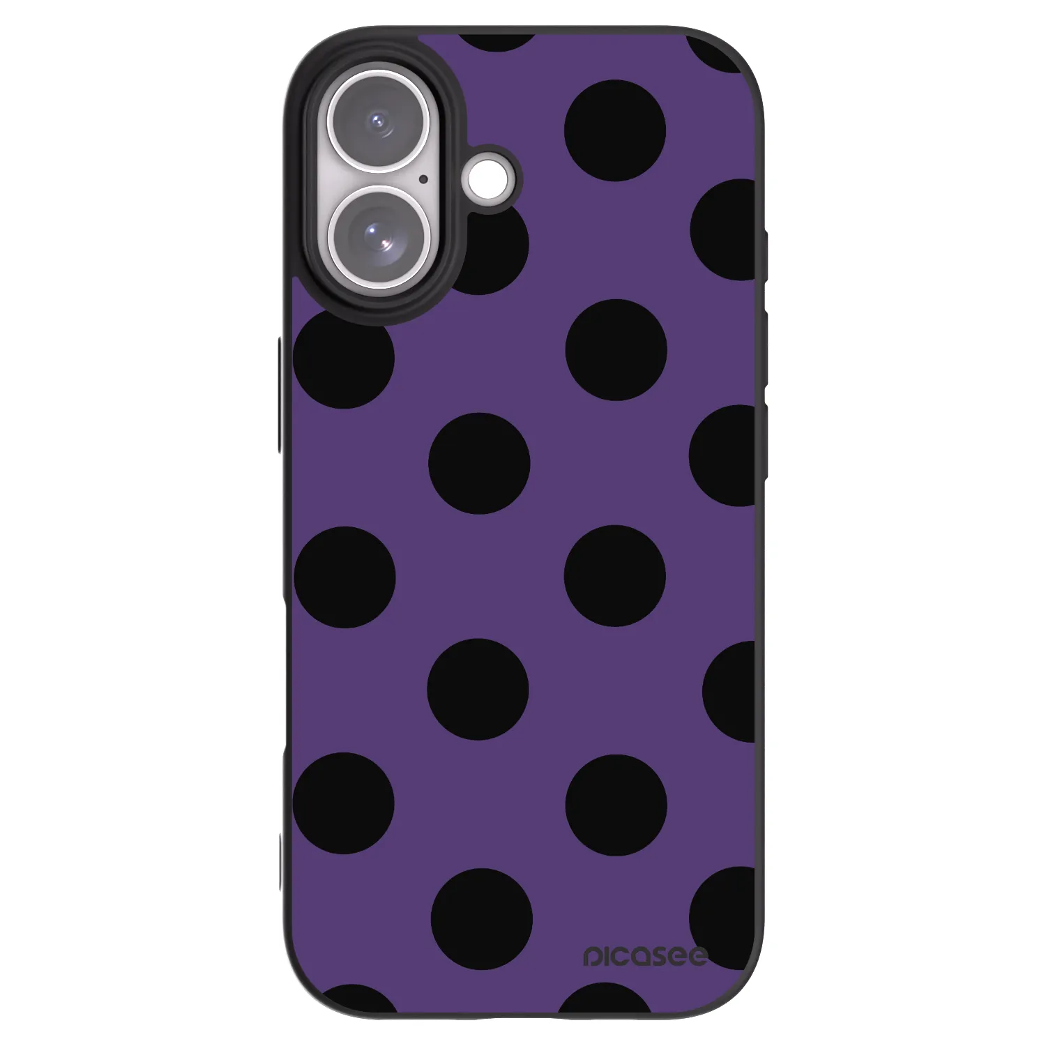 Picasee fekete szilikon tok az alábbi mobiltelefonokra Apple iPhone 17 - Big flickers 2