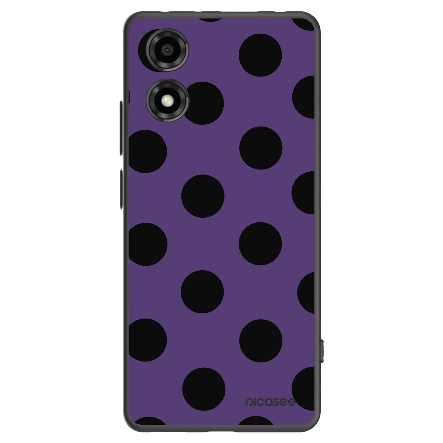 Picasee fekete szilikon tok az alábbi mobiltelefonokra Motorola Moto E14 - Big flickers 2