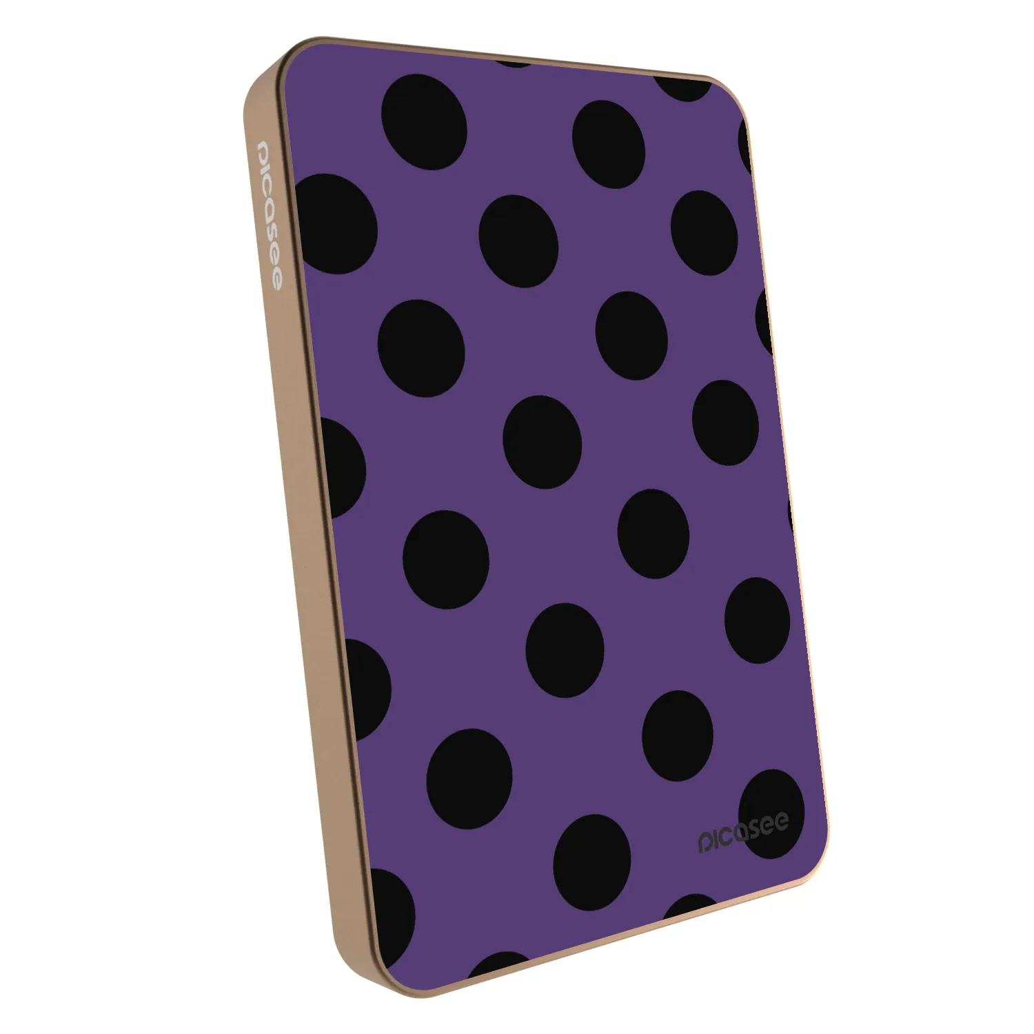Picasee Powerbank MagSafe 5 000 mAh Aranysárga - Big flickers 2