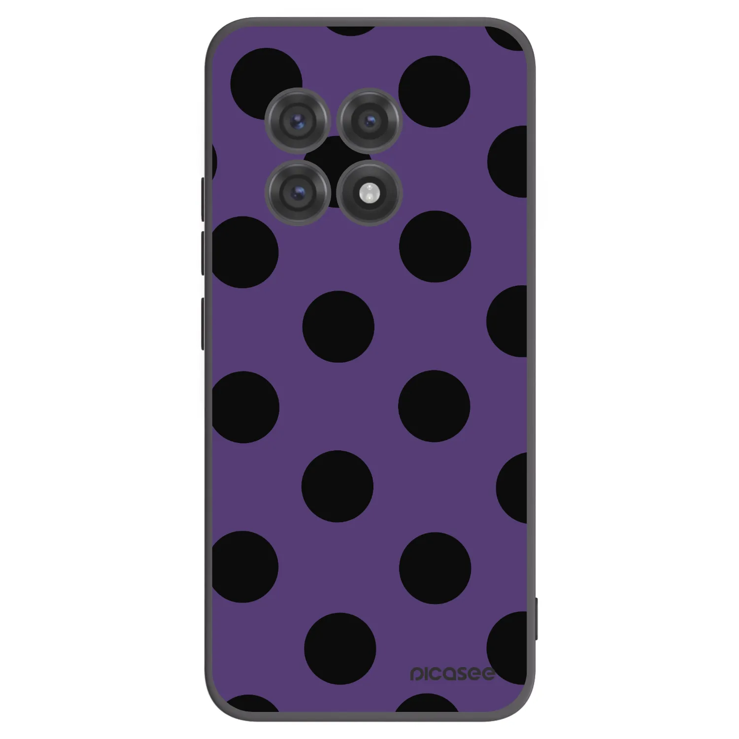 Picasee fekete szilikon tok az alábbi mobiltelefonokra OnePlus 13R 5G - Big flickers 2