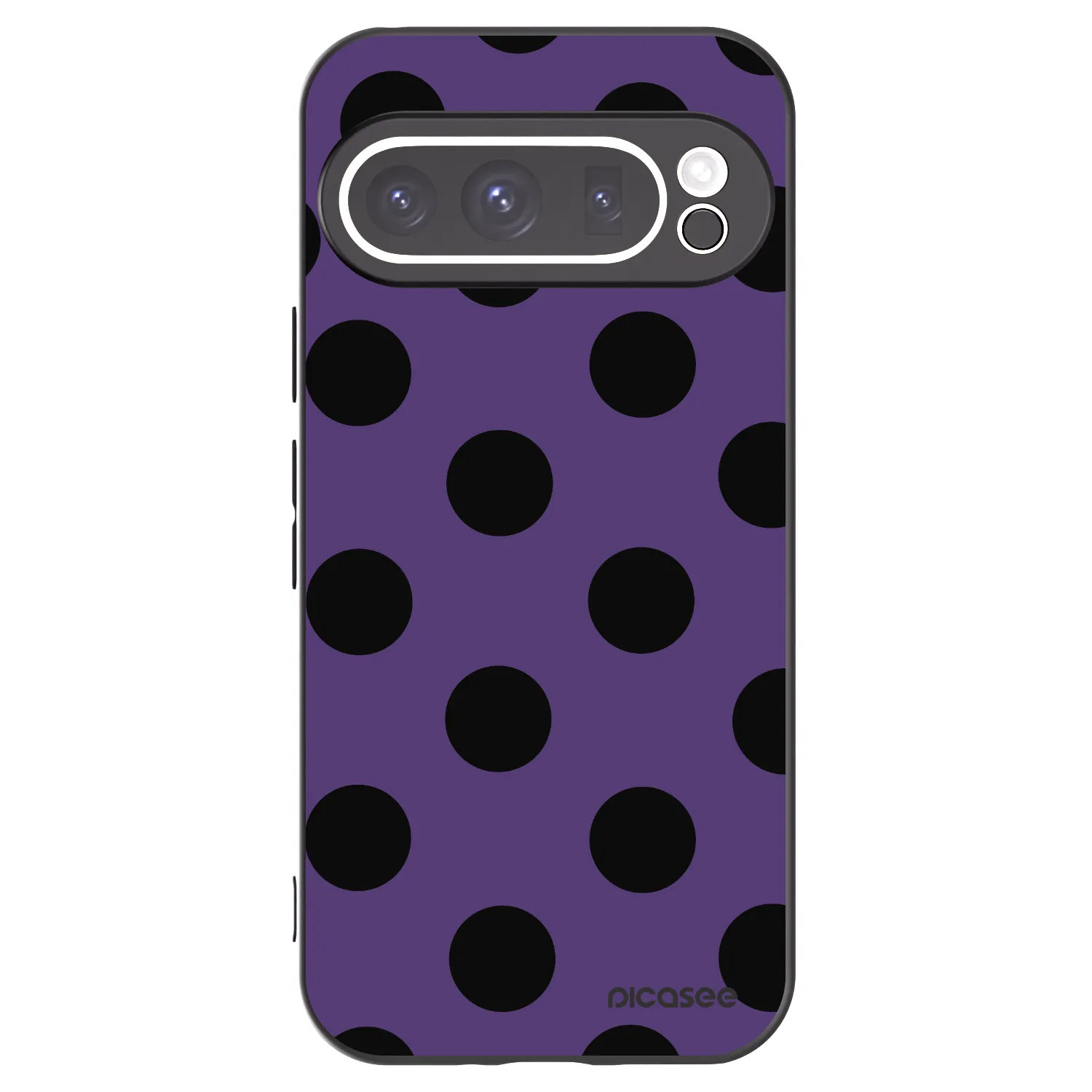 Picasee fekete szilikon tok az alábbi mobiltelefonokra Google Pixel 9 Pro XL - Big flickers 2