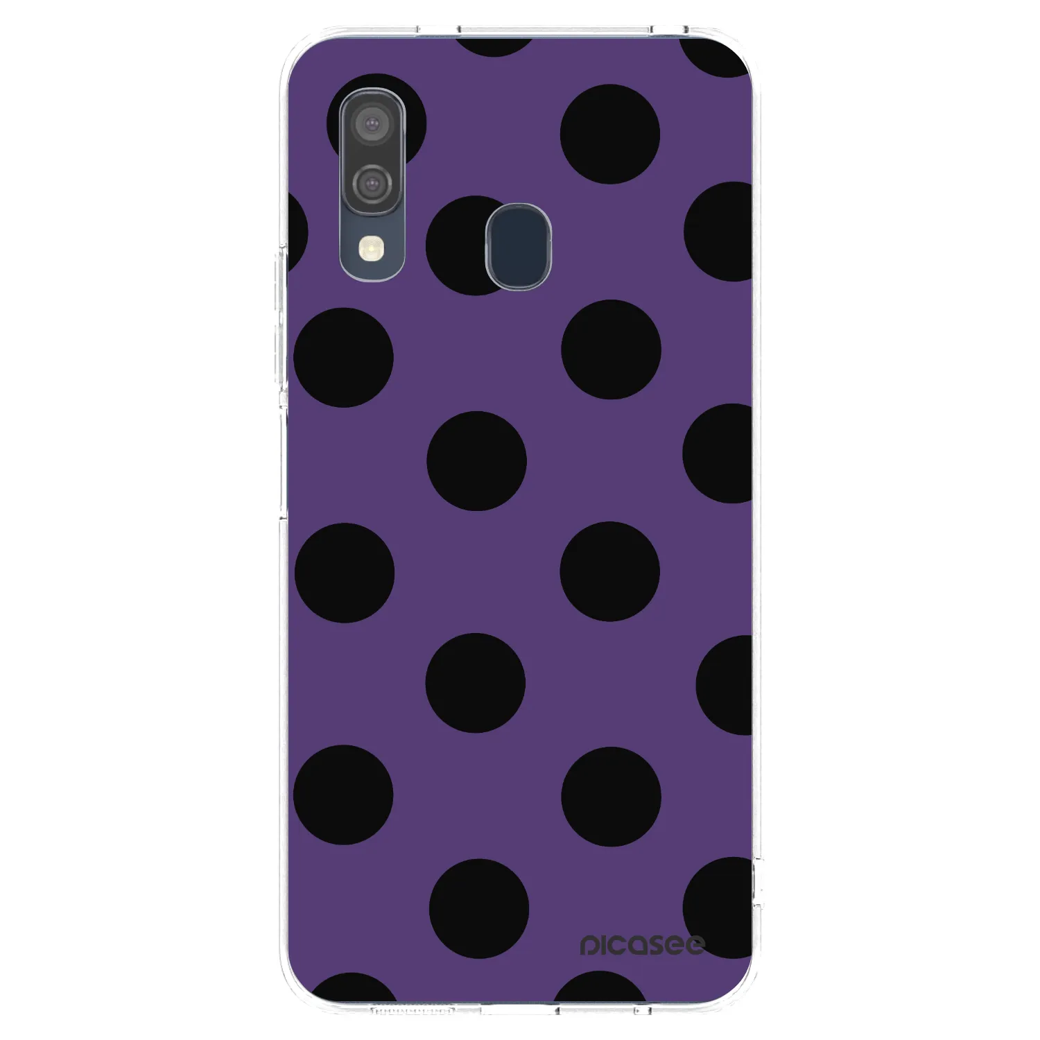 Picasee átlátszó szilikon tok az alábbi mobiltelefonokra Samsung Galaxy A40 A405F - Big flickers 2