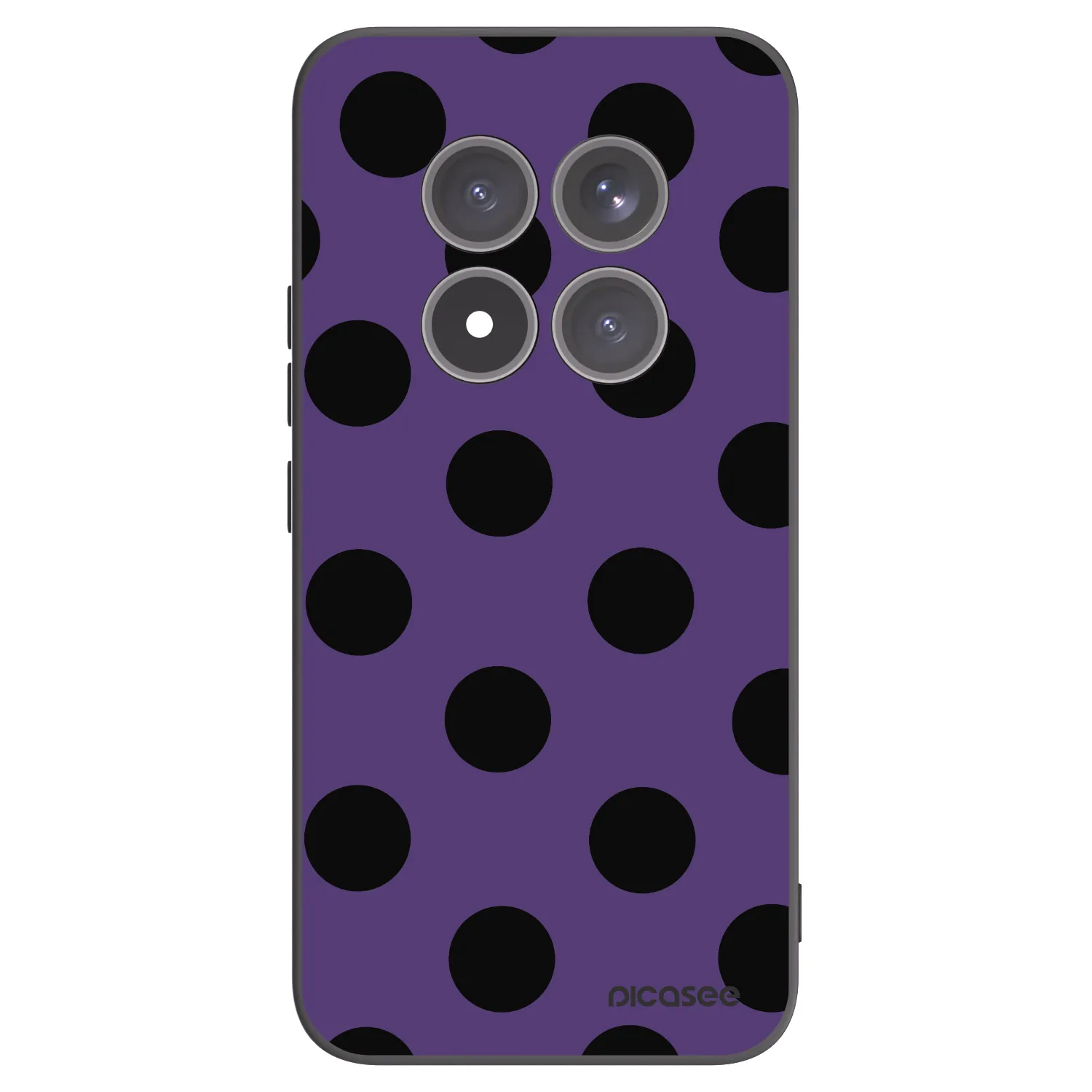 Picasee fekete szilikon tok az alábbi mobiltelefonokra Xiaomi Redmi Note 15 Pro+ - Big flickers 2