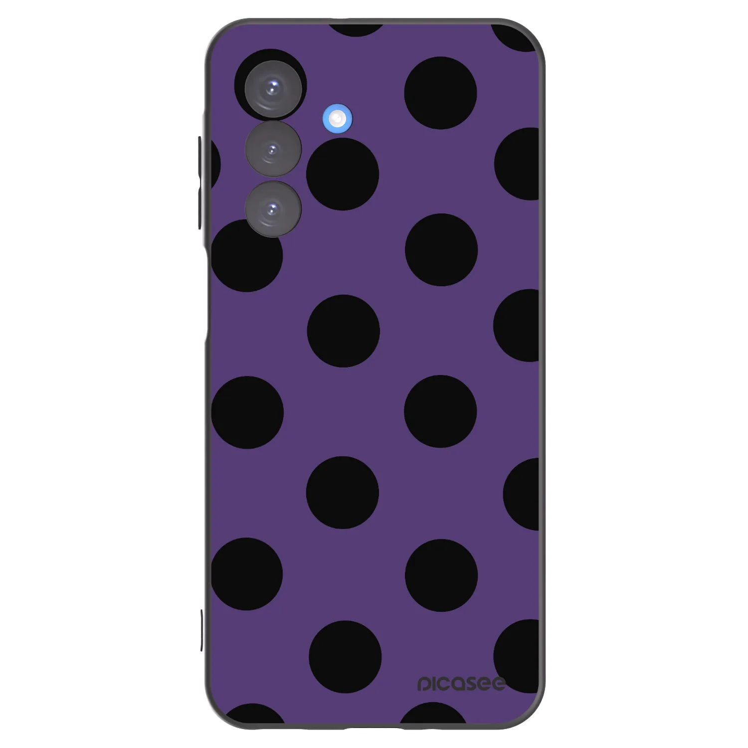 Picasee fekete szilikon tok az alábbi mobiltelefonokra Samsung Galaxy A17 5G - Big flickers 2